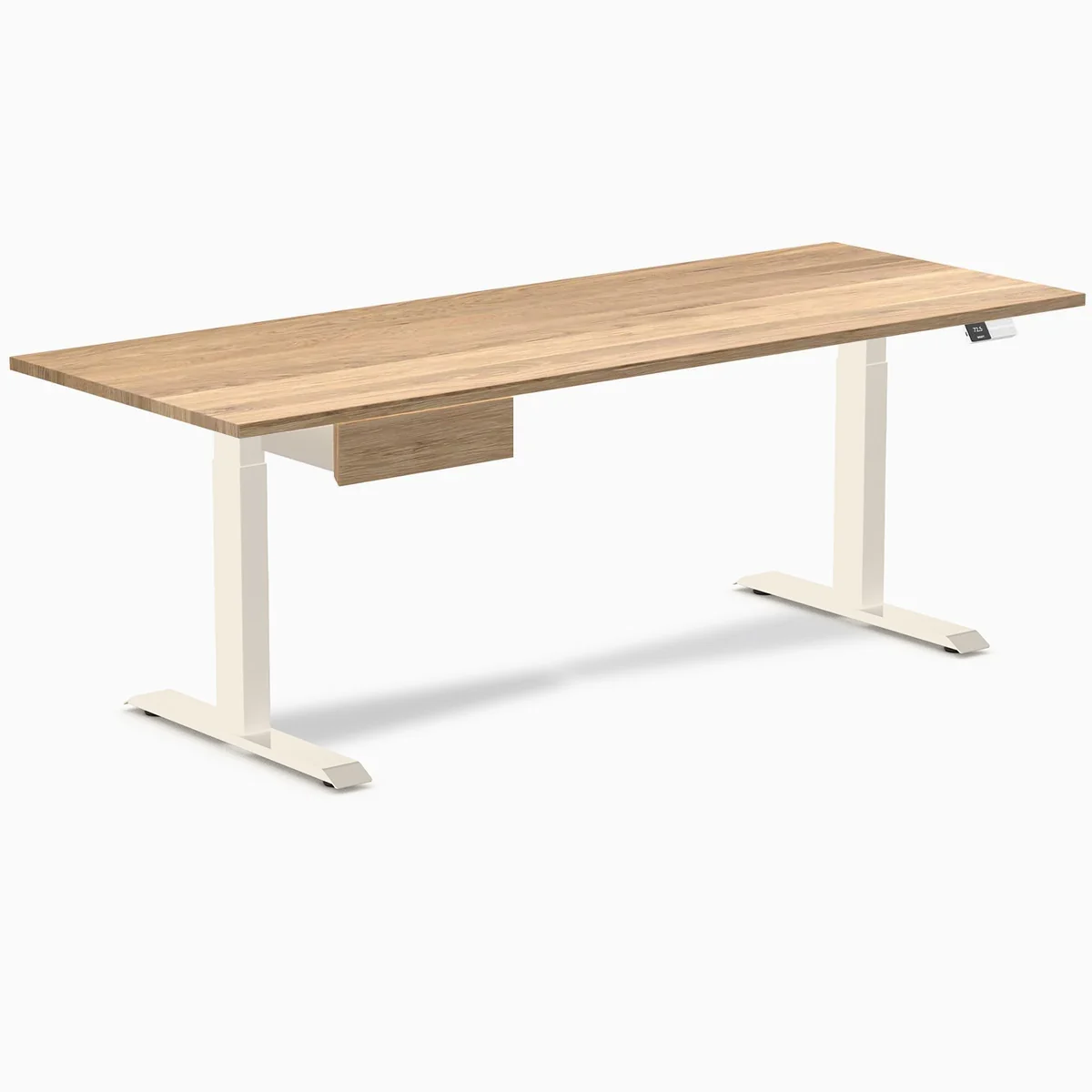 Desky Dual Hardwood Standing Desk With Drawer - Image 144