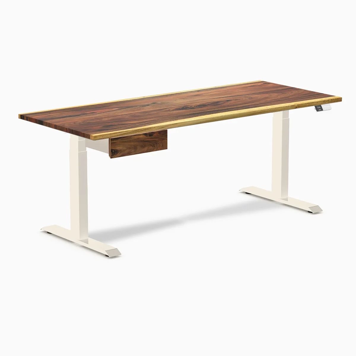 Desky Dual Hardwood Standing Desk With Drawer - Image 155