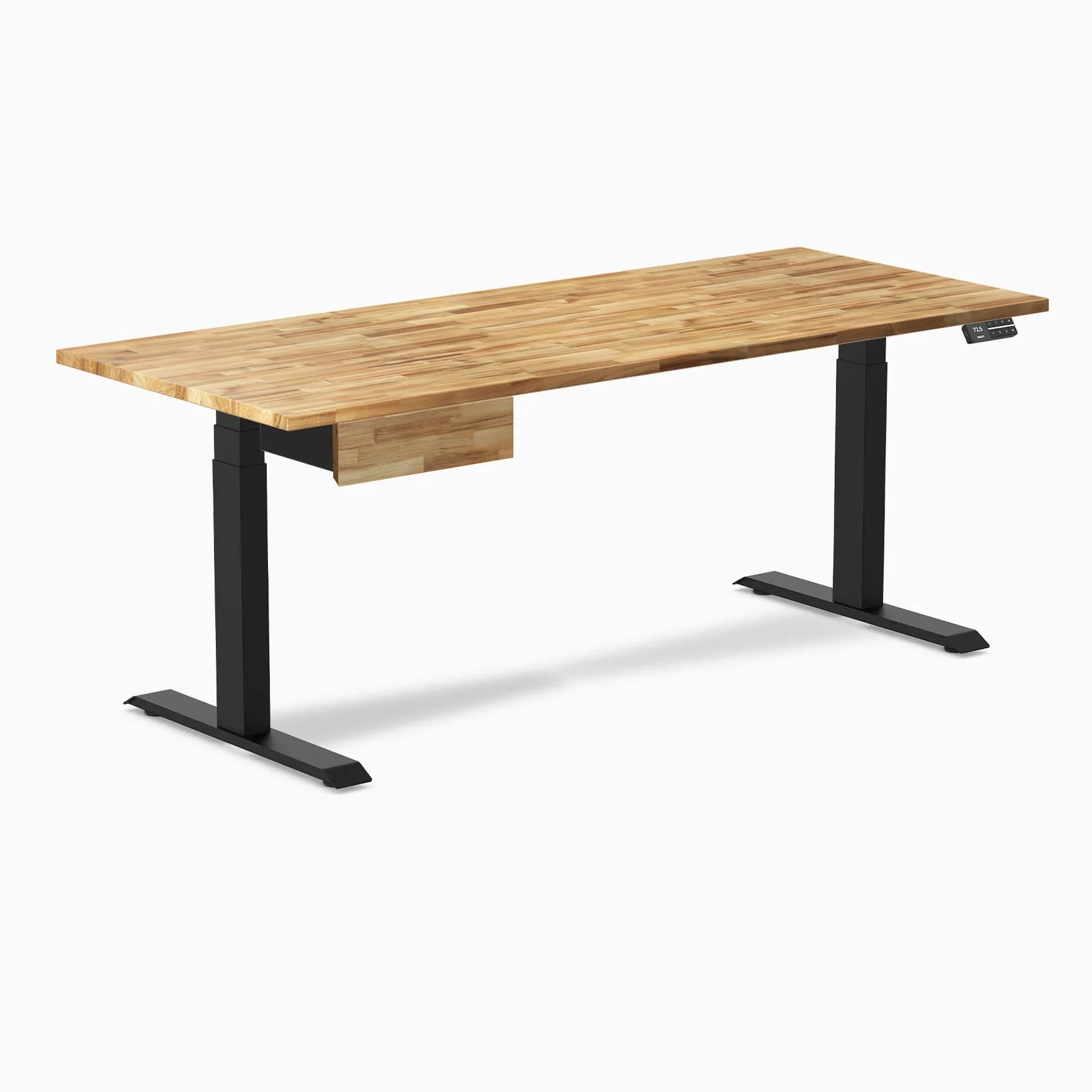 Desky Dual Hardwood Standing Desk With Drawer - Image 165