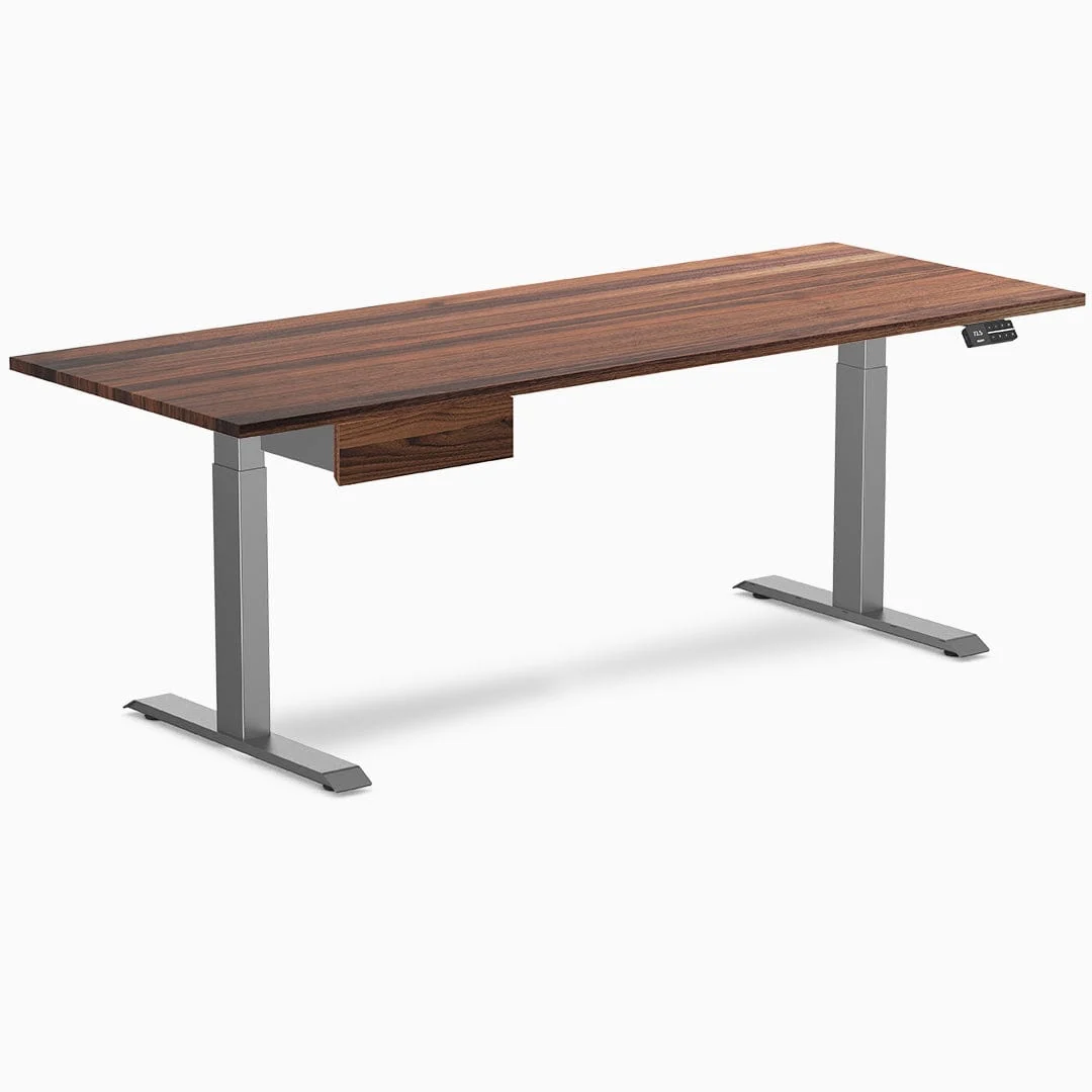 Desky Dual Hardwood Standing Desk With Drawer - Image 21
