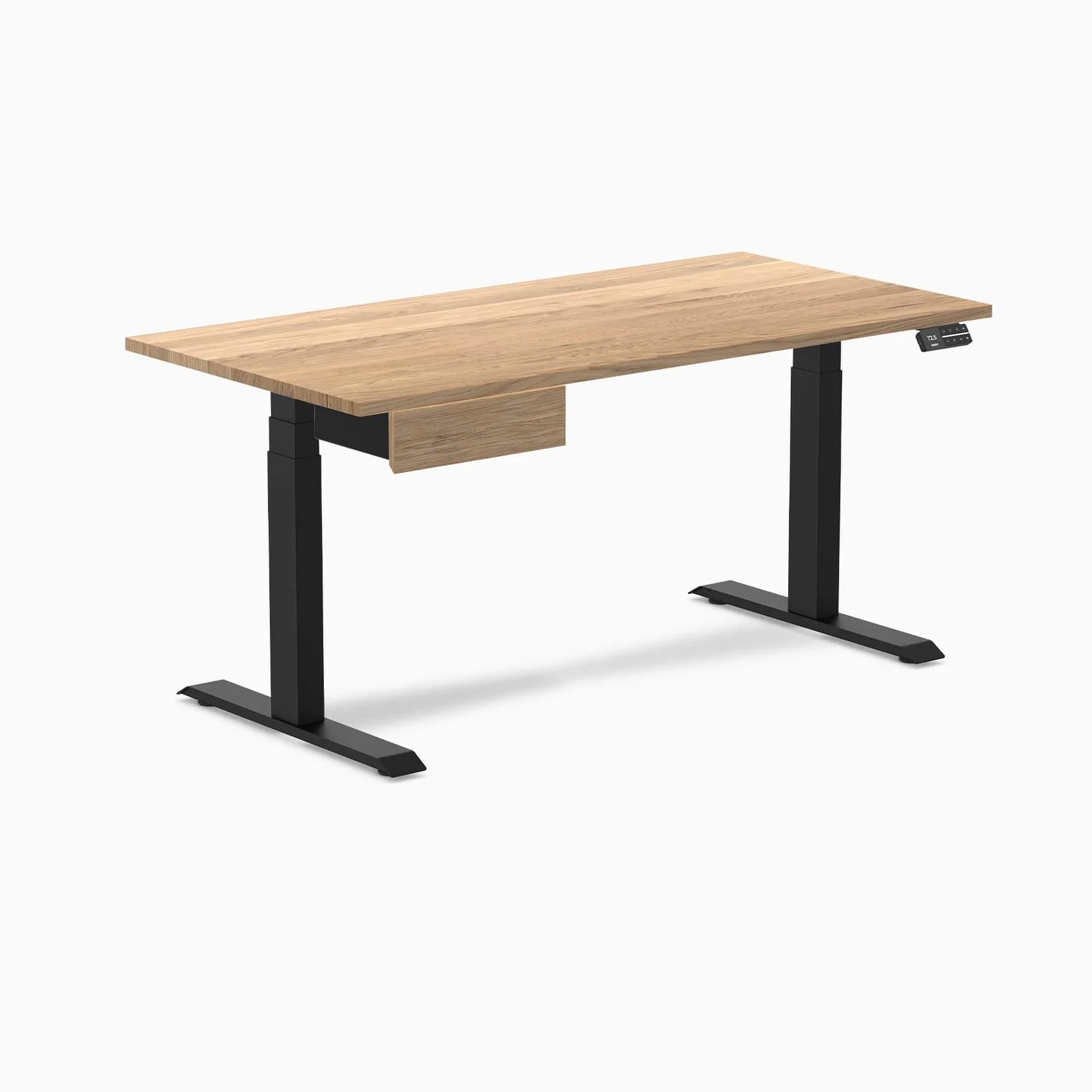 Desky Dual Hardwood Standing Desk With Drawer - Image 64