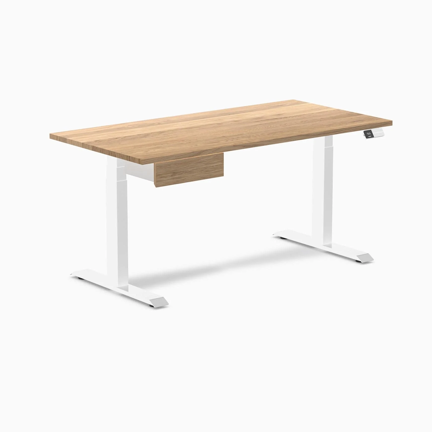 Desky Dual Hardwood Standing Desk With Drawer - Image 65