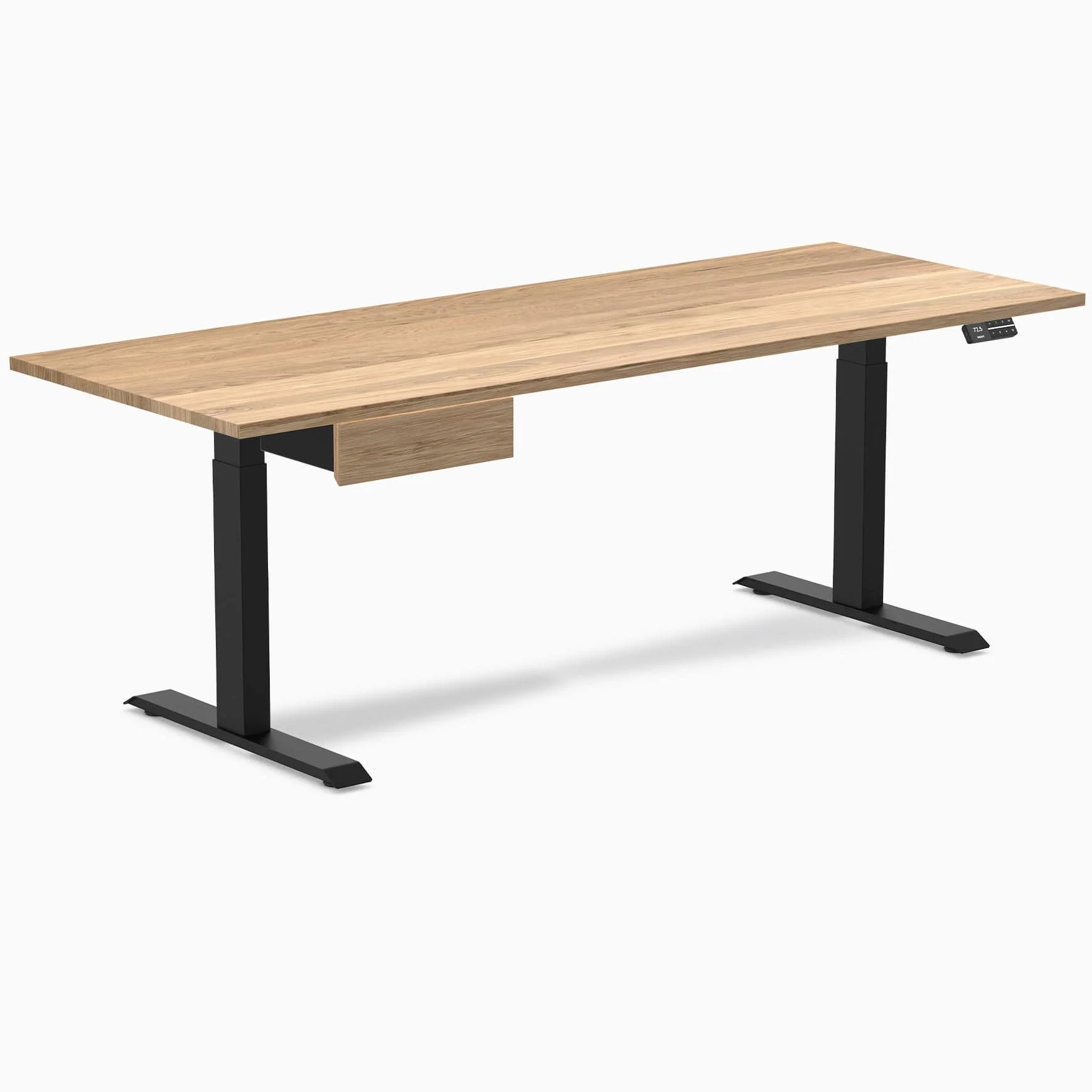 Desky Dual Hardwood Standing Desk With Drawer - Image 70