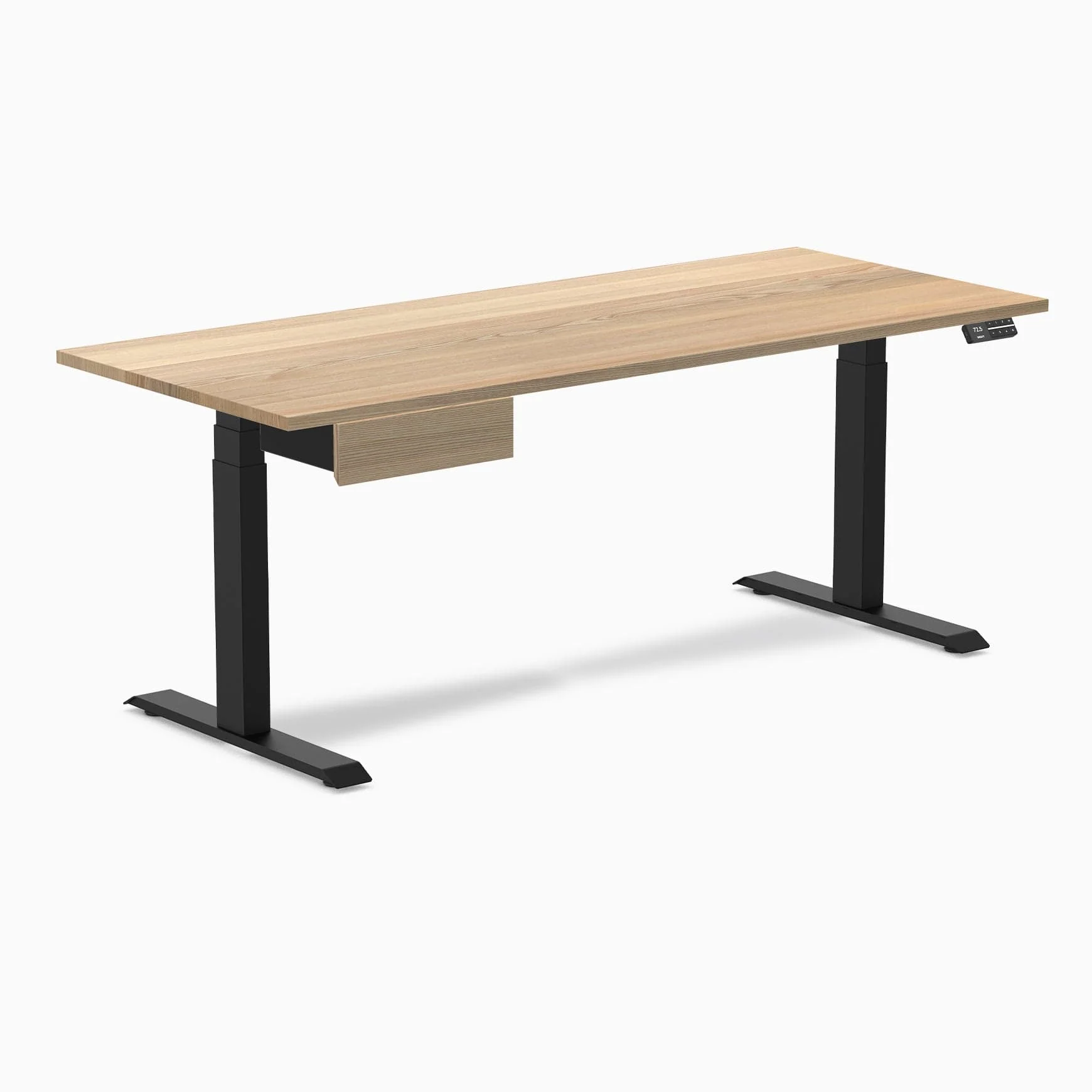 Desky Dual Hardwood Standing Desk With Drawer - Image 76