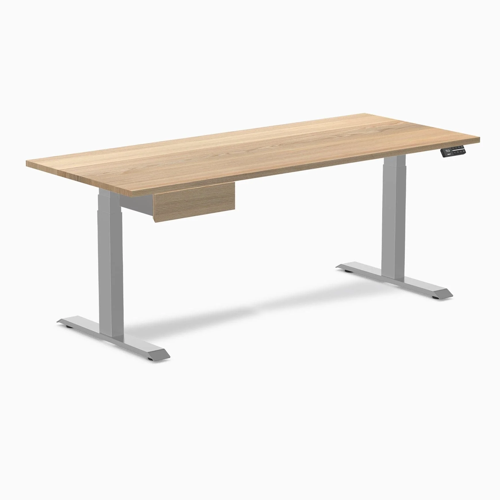 Desky Dual Hardwood Standing Desk With Drawer - Image 78