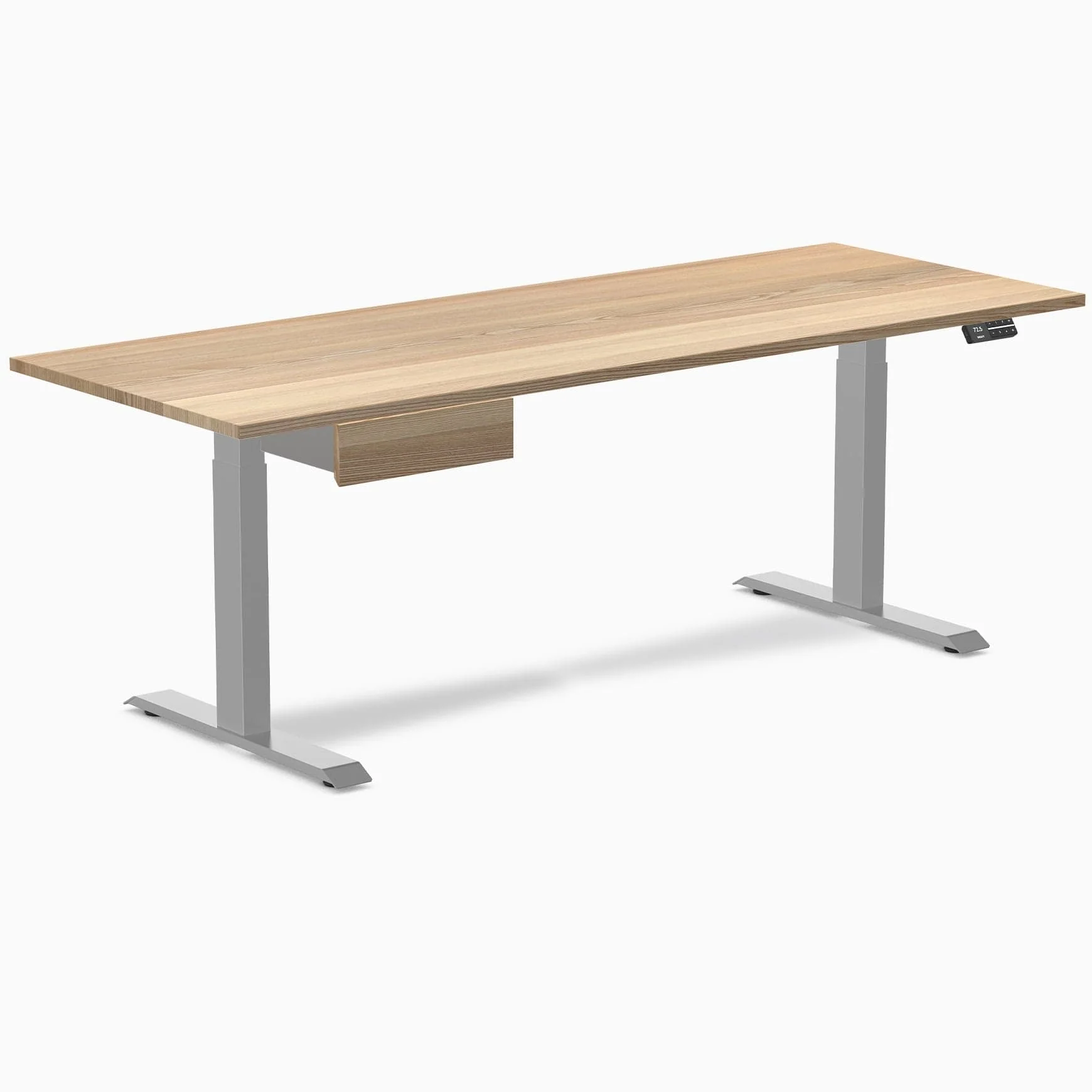 Desky Dual Hardwood Standing Desk With Drawer - Image 81
