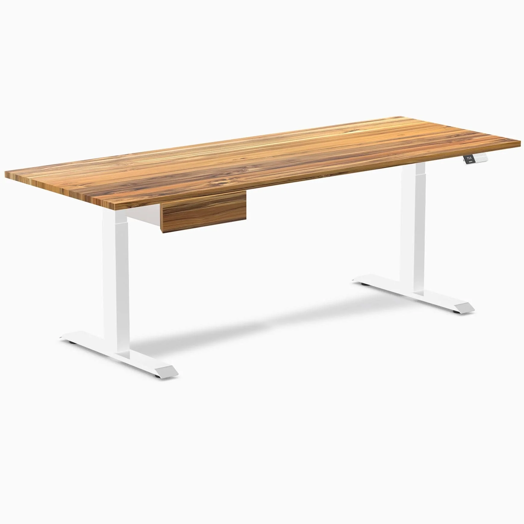 Desky Dual Hardwood Standing Desk With Drawer - Image 89