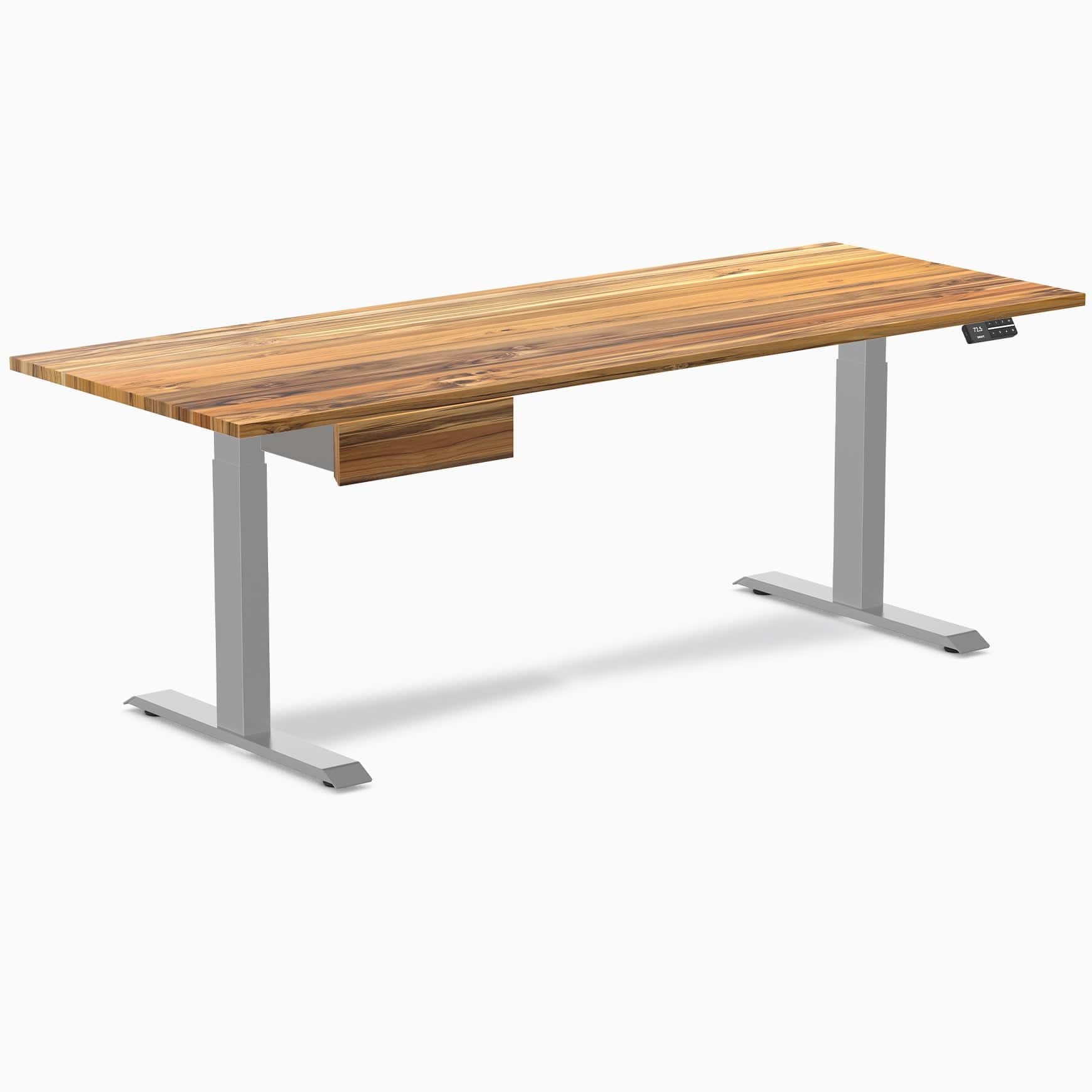 Desky Dual Hardwood Standing Desk With Drawer - Image 90