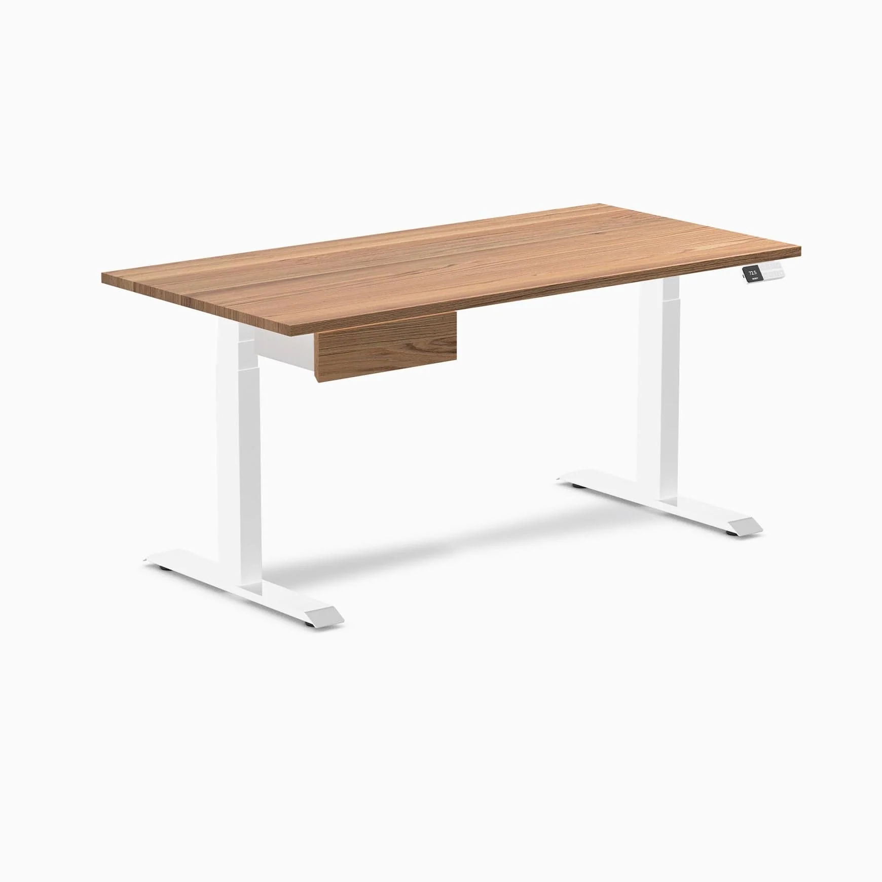 Desky Dual Hardwood Standing Desk With Drawer - Image 92