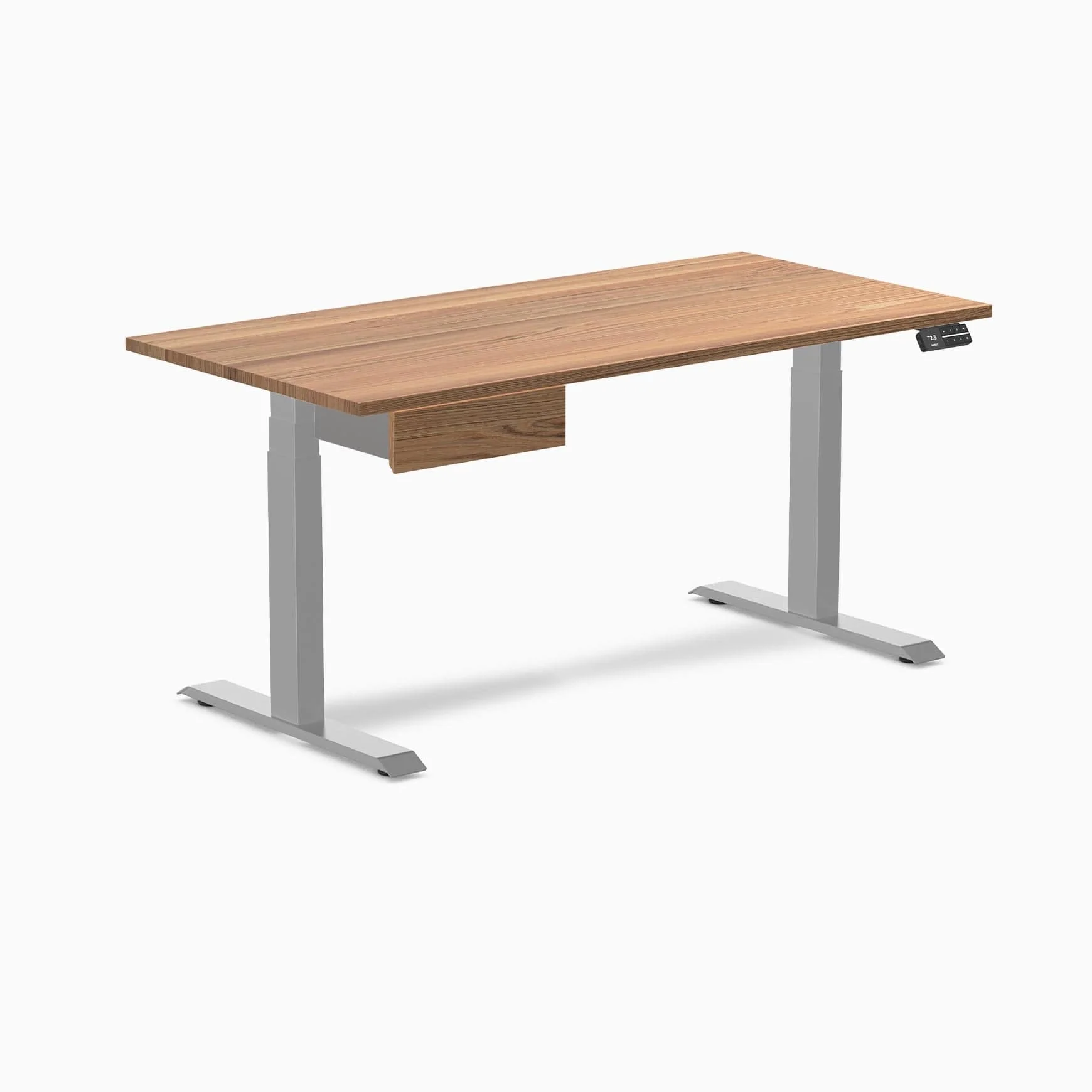 Desky Dual Hardwood Standing Desk With Drawer - Image 93