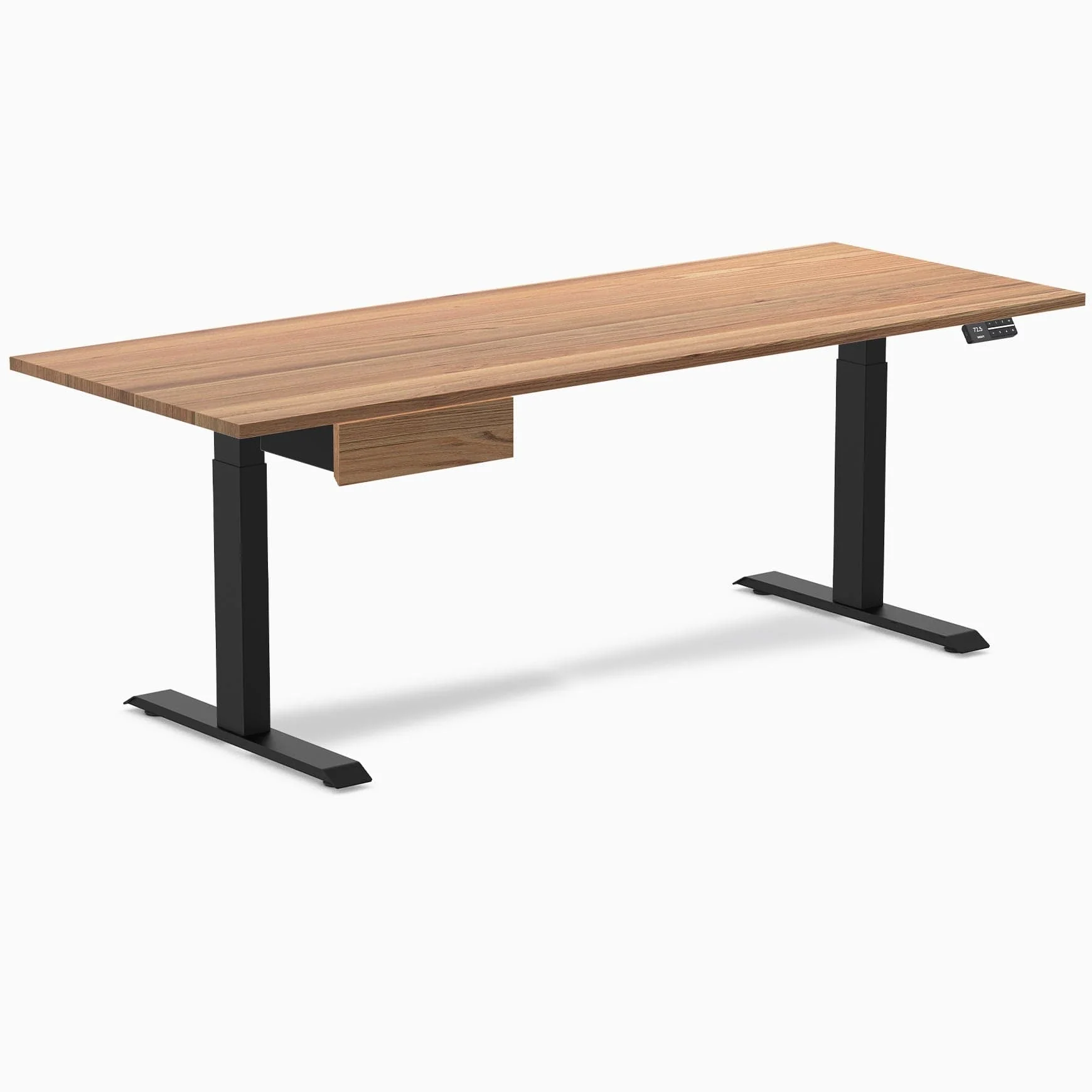 Desky Dual Hardwood Standing Desk With Drawer - Image 97