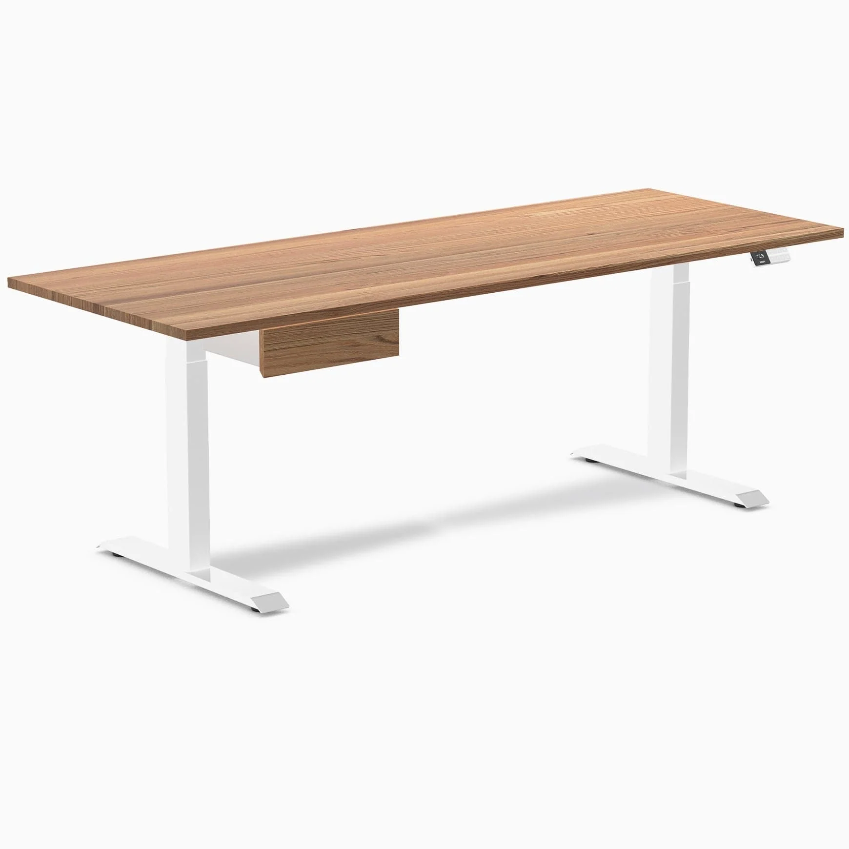 Desky Dual Hardwood Standing Desk With Drawer - Image 98