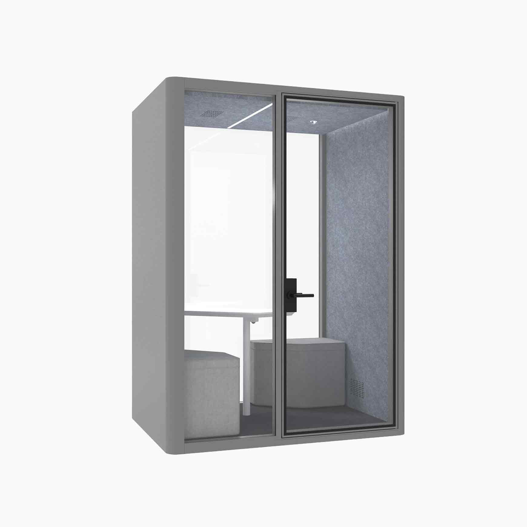 Hub Office Pod 2 Person Meeting Booth - Image 11
