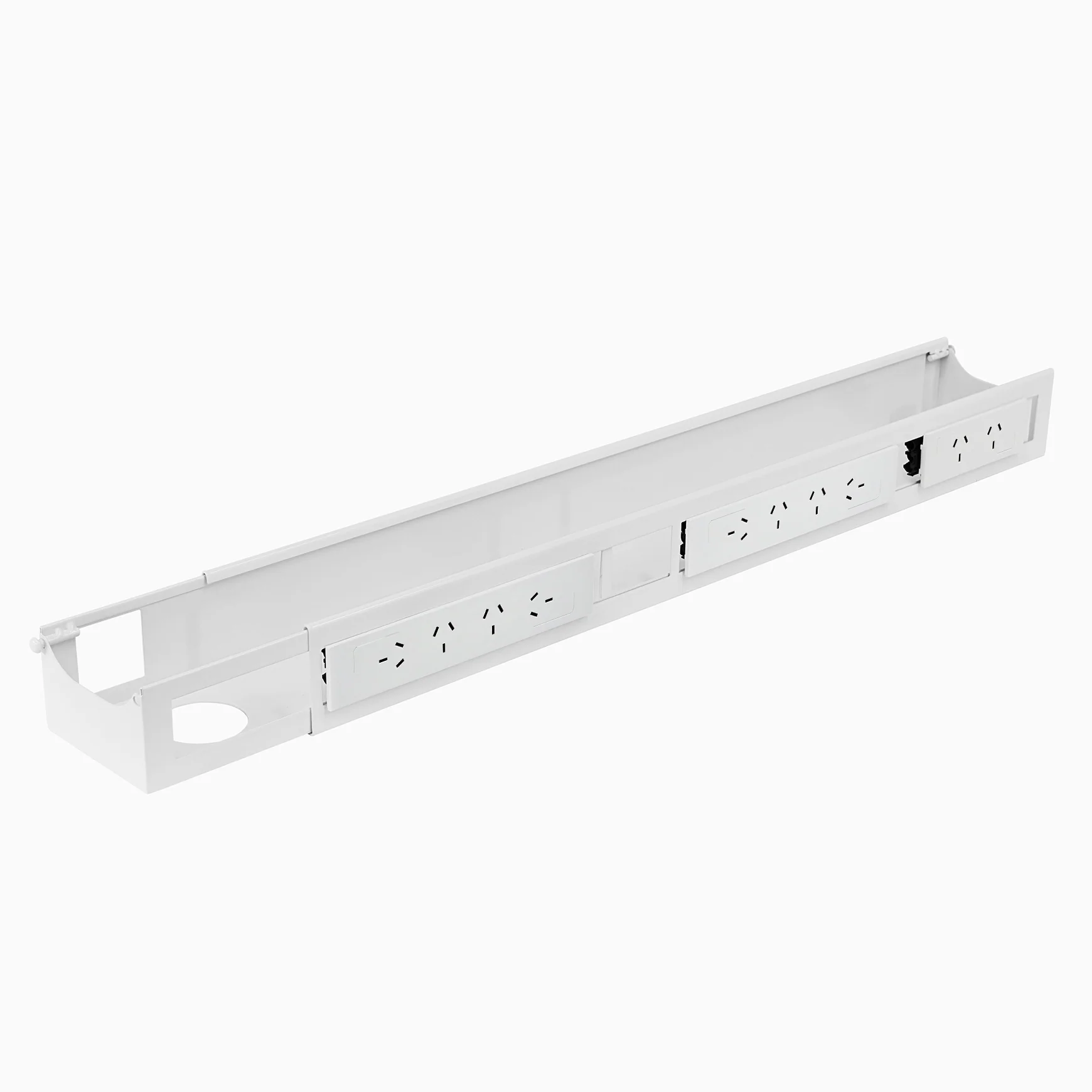 Desky Integrated Cable & Power Channel - Image 23