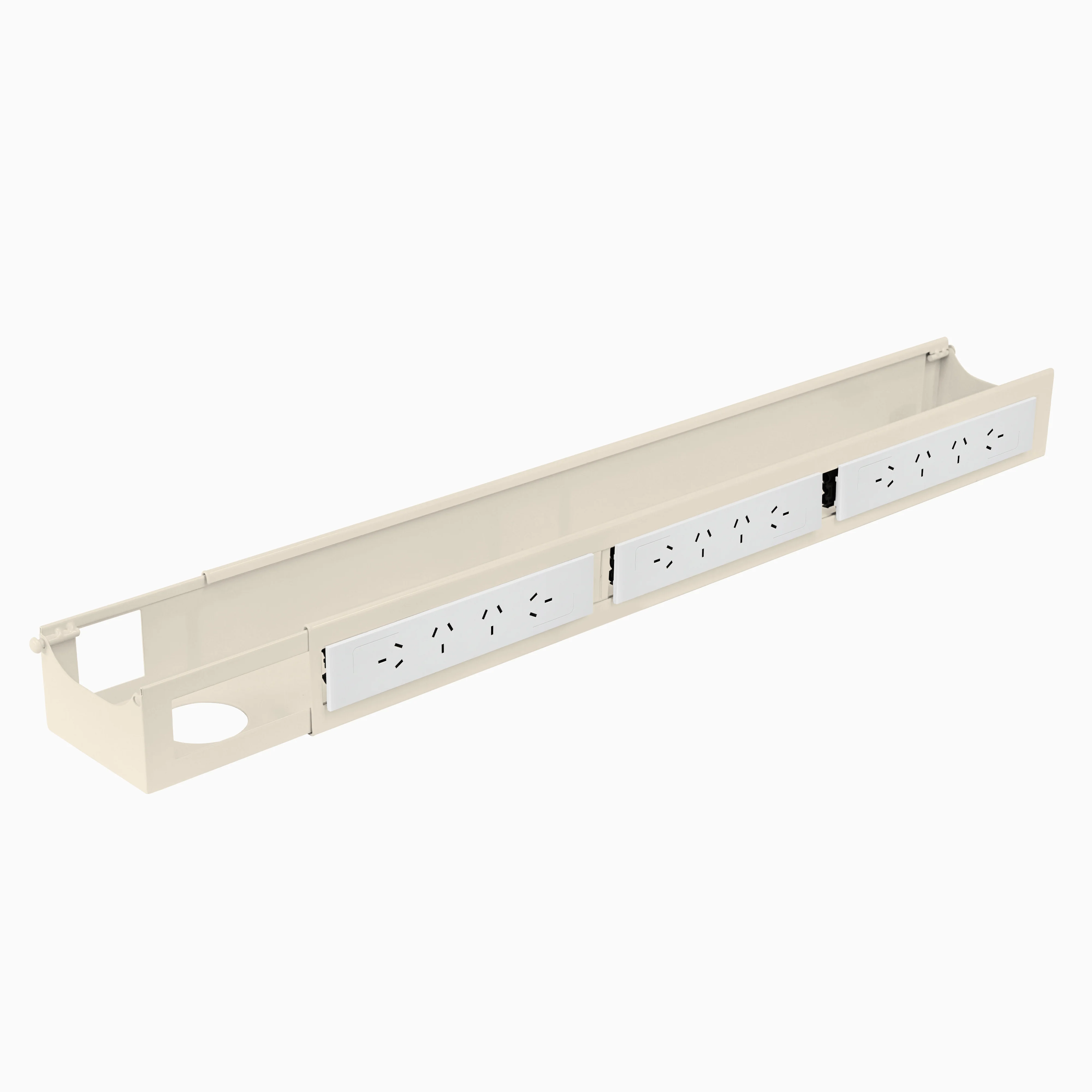 Desky Integrated Cable & Power Channel - Image 32