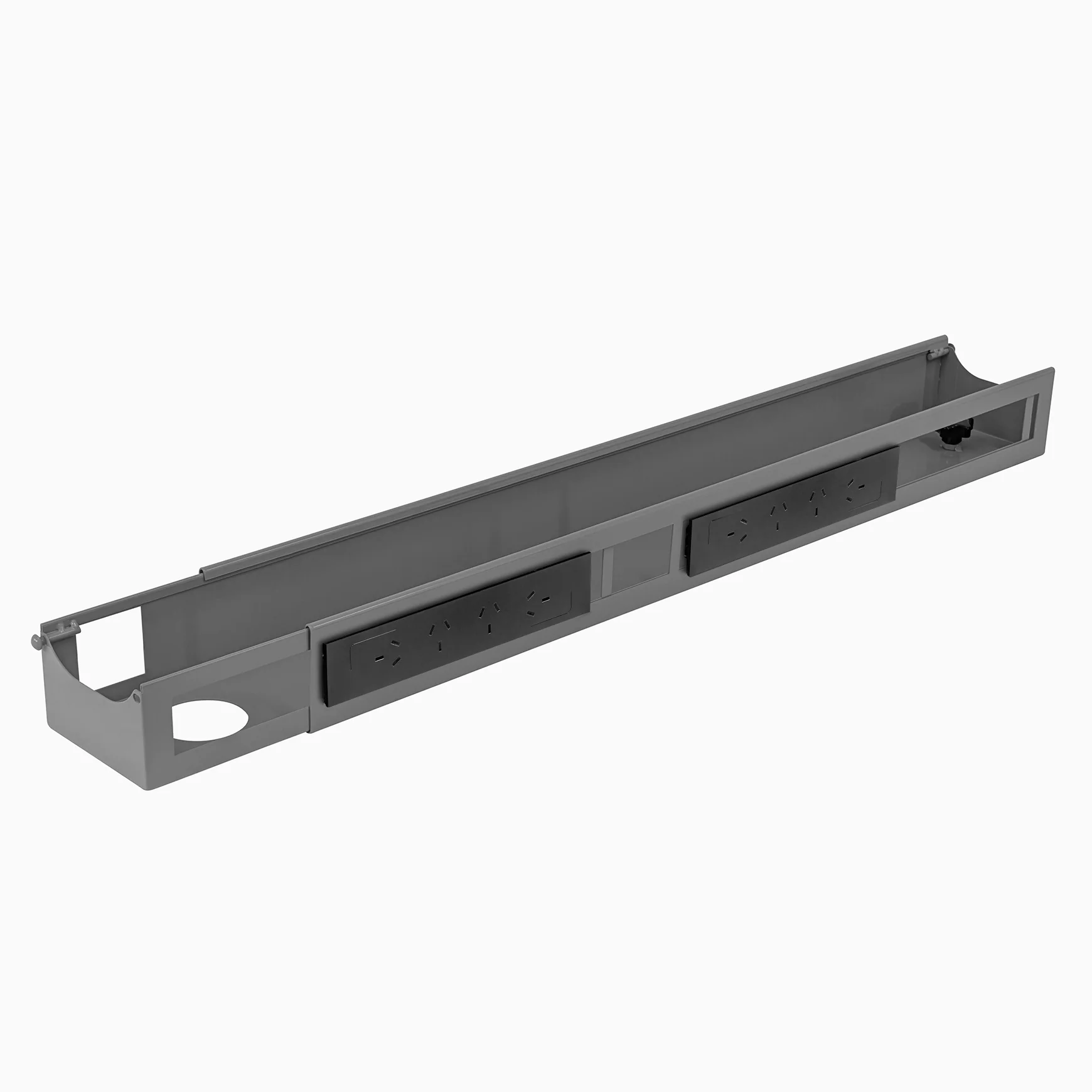 Desky Integrated Cable & Power Channel - Image 34