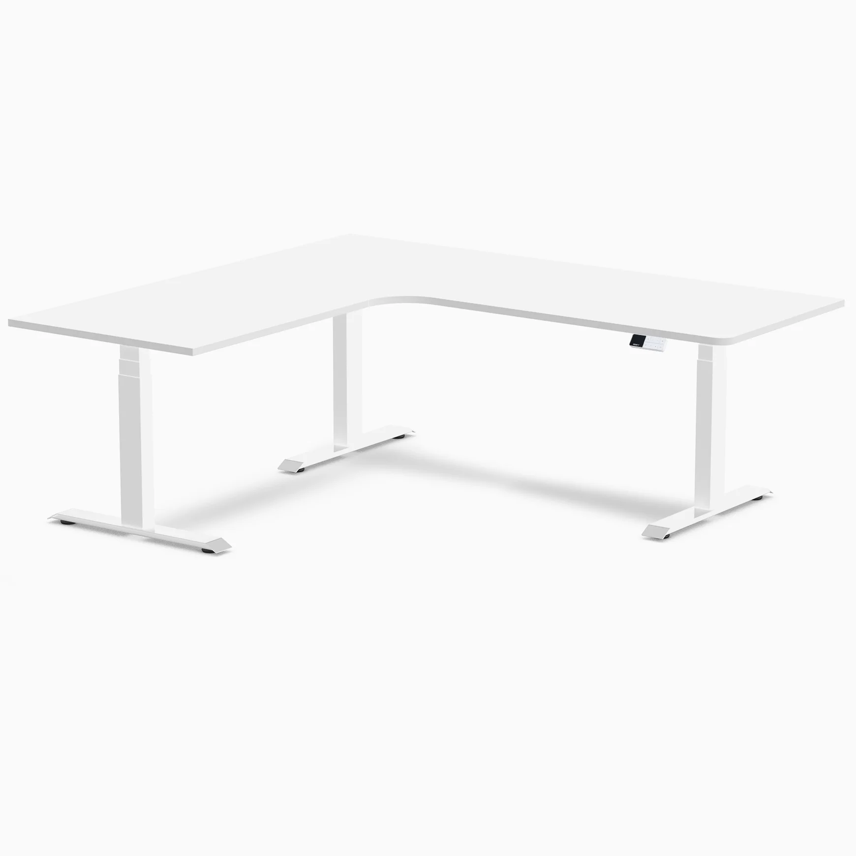 Desky L-Shape Melamine Sit Stand Desk - Image 101