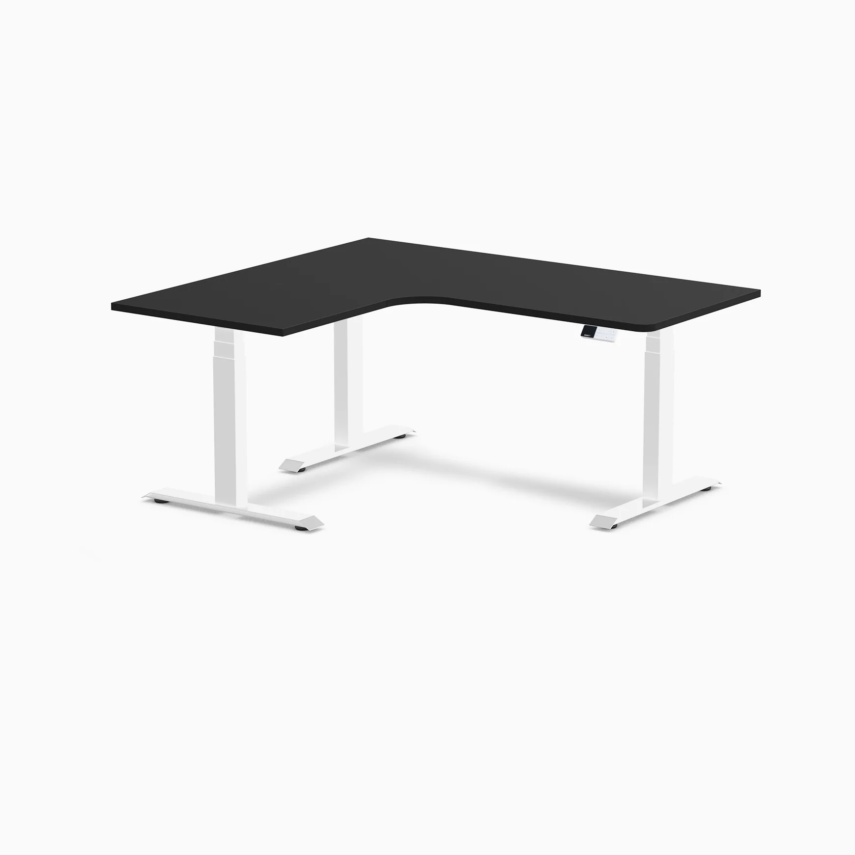 Desky L-Shape Melamine Sit Stand Desk - Image 104
