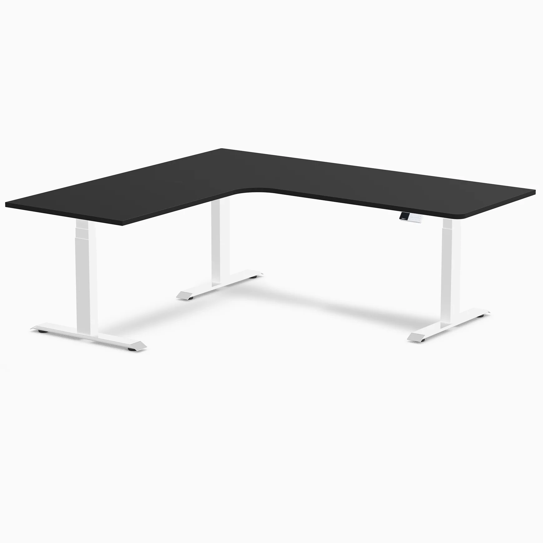 Desky L-Shape Melamine Sit Stand Desk - Image 110