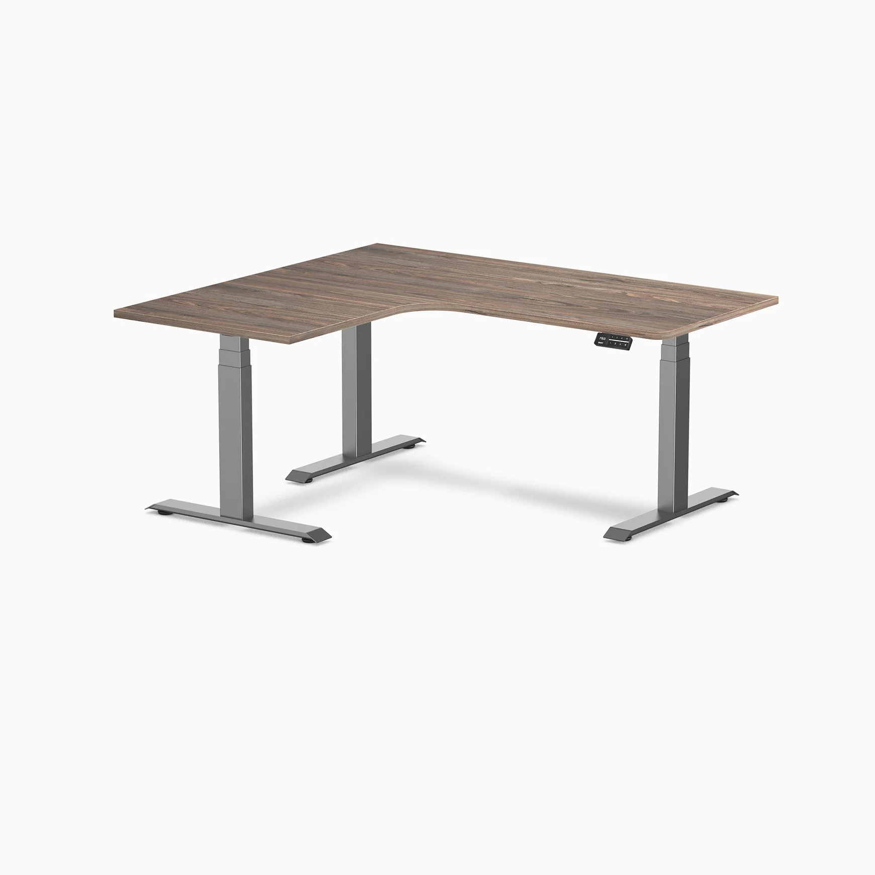 Desky L-Shape Melamine Sit Stand Desk - Image 114