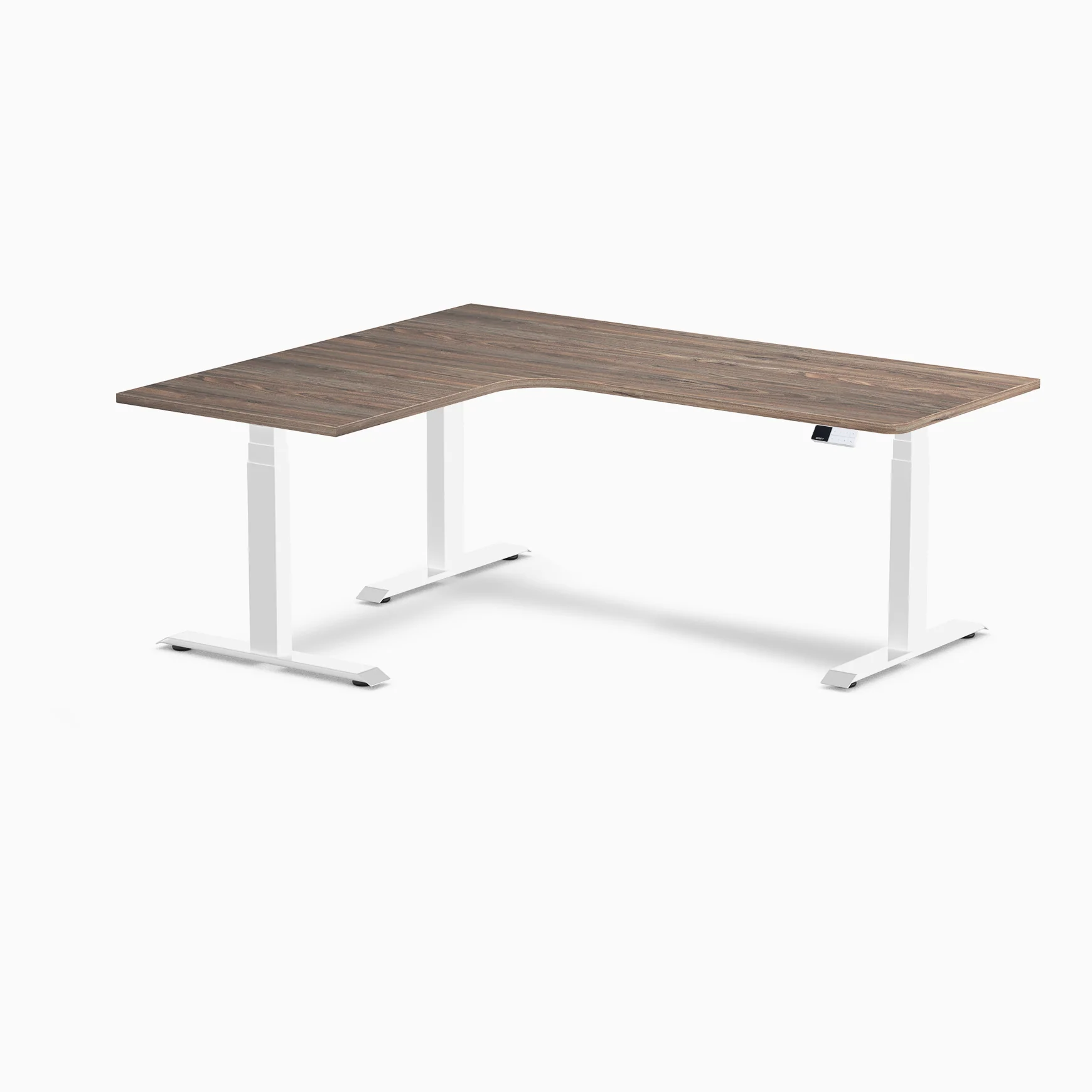 Desky L-Shape Melamine Sit Stand Desk - Image 116