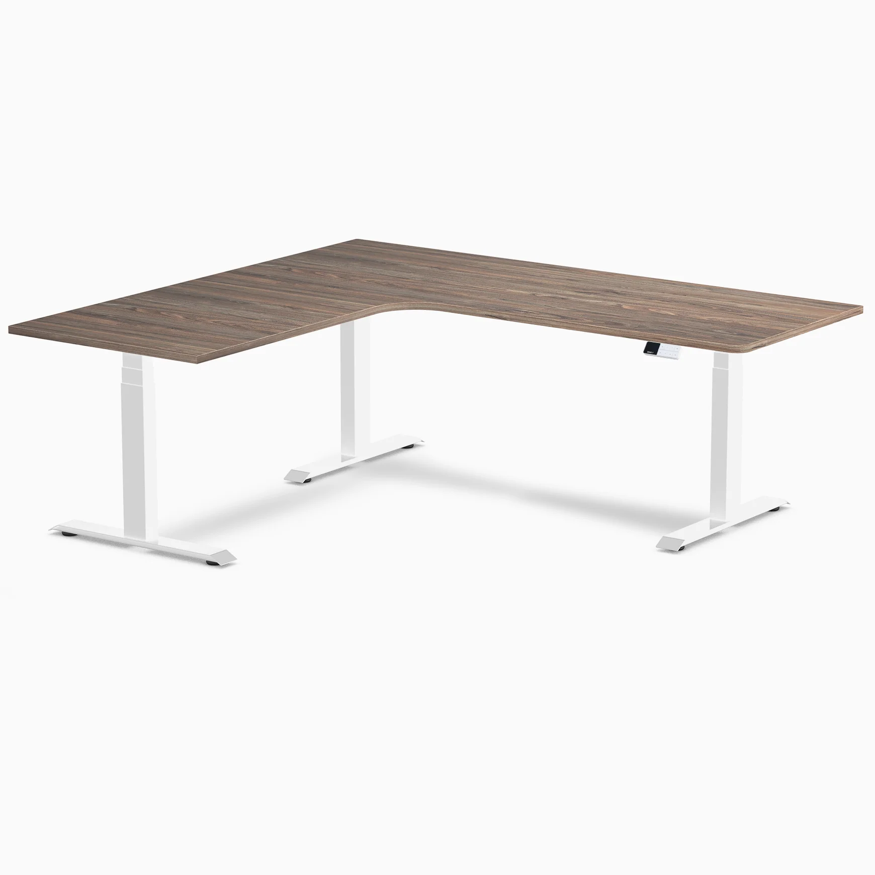 Desky L-Shape Melamine Sit Stand Desk - Image 119