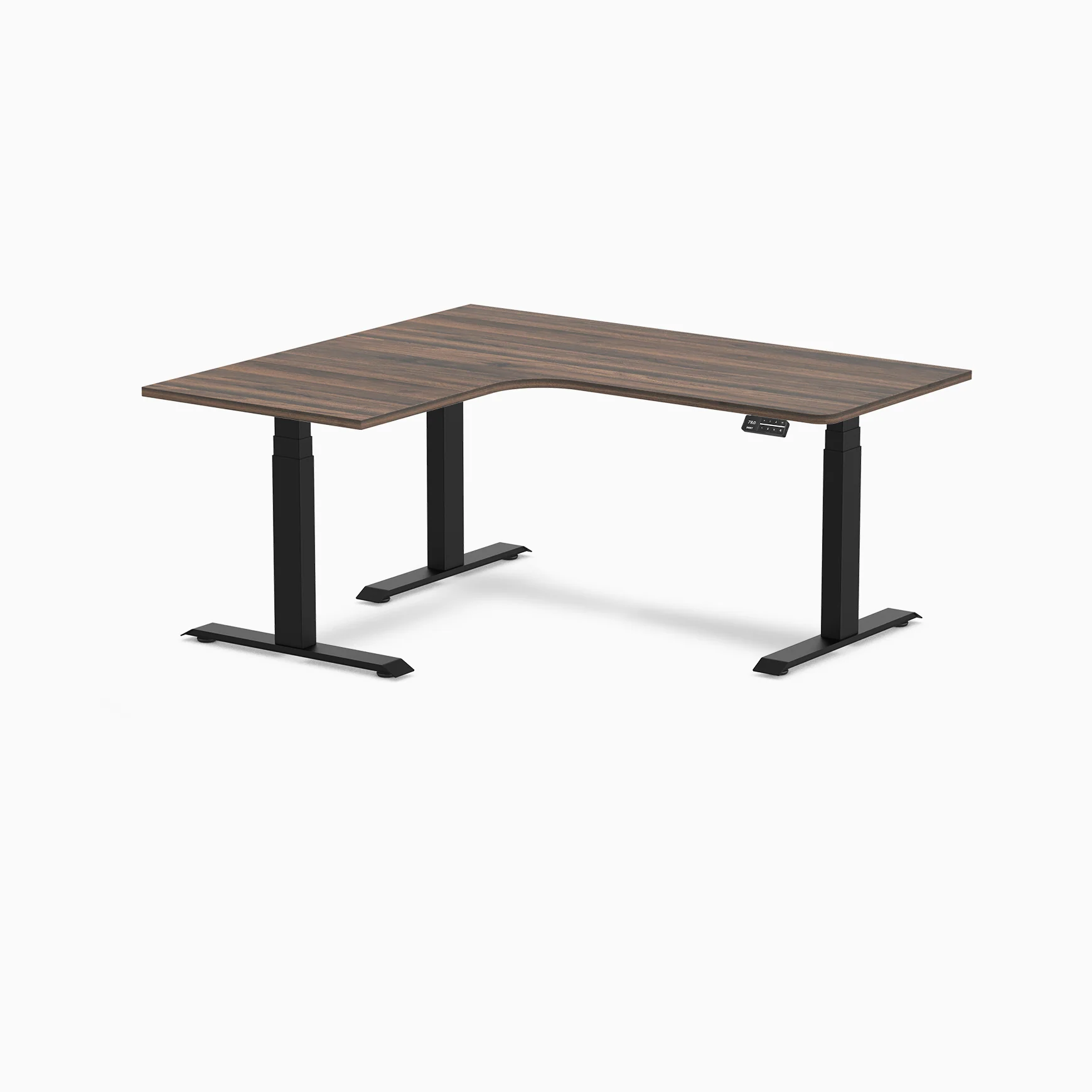 Desky L-Shape Melamine Sit Stand Desk - Image 121