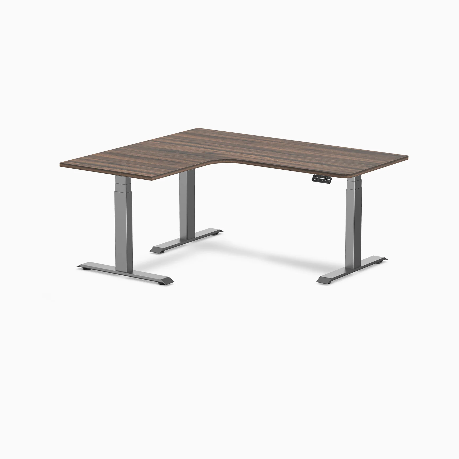 Desky L-Shape Melamine Sit Stand Desk - Image 123