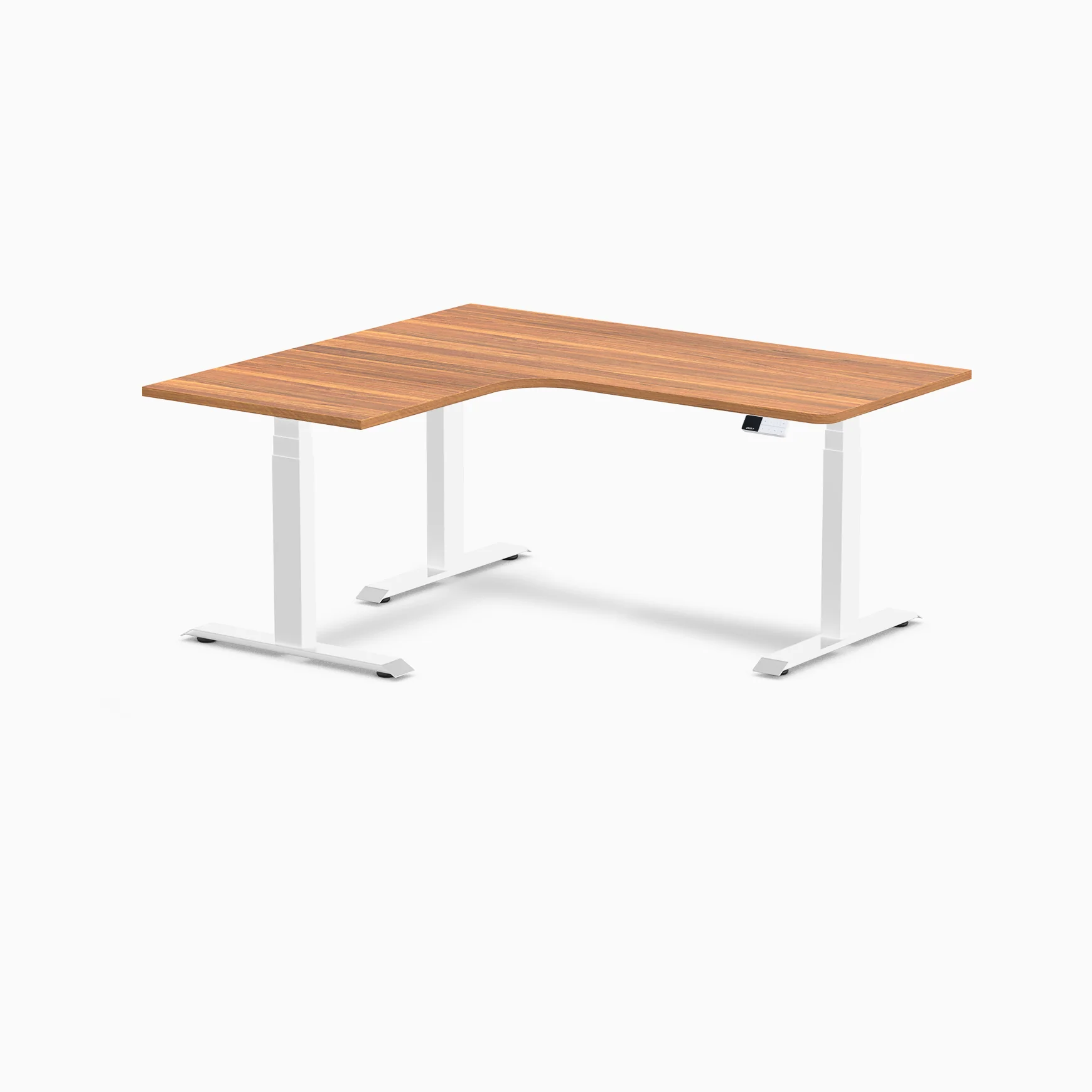 Desky L-Shape Melamine Sit Stand Desk - Image 131