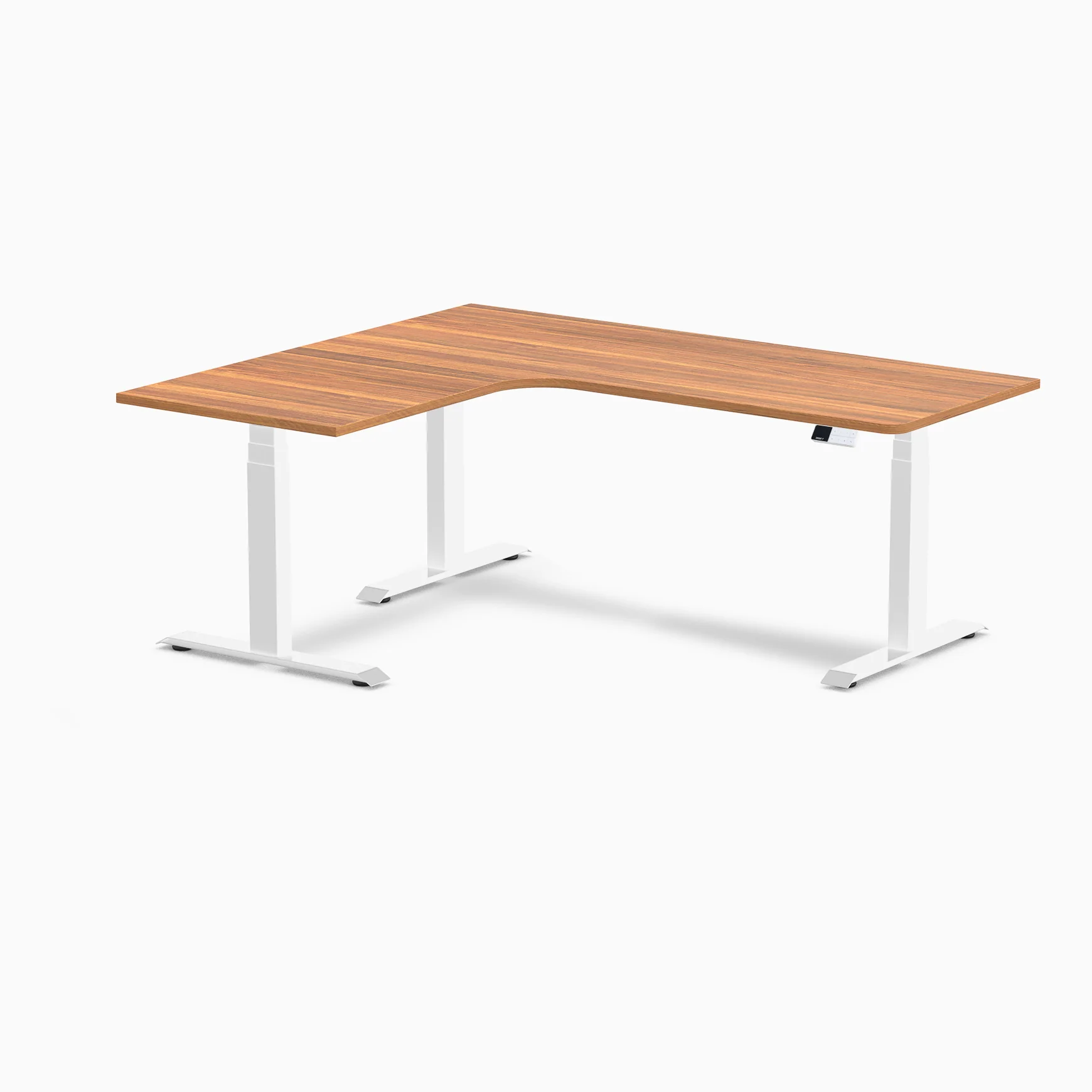 Desky L-Shape Melamine Sit Stand Desk - Image 134
