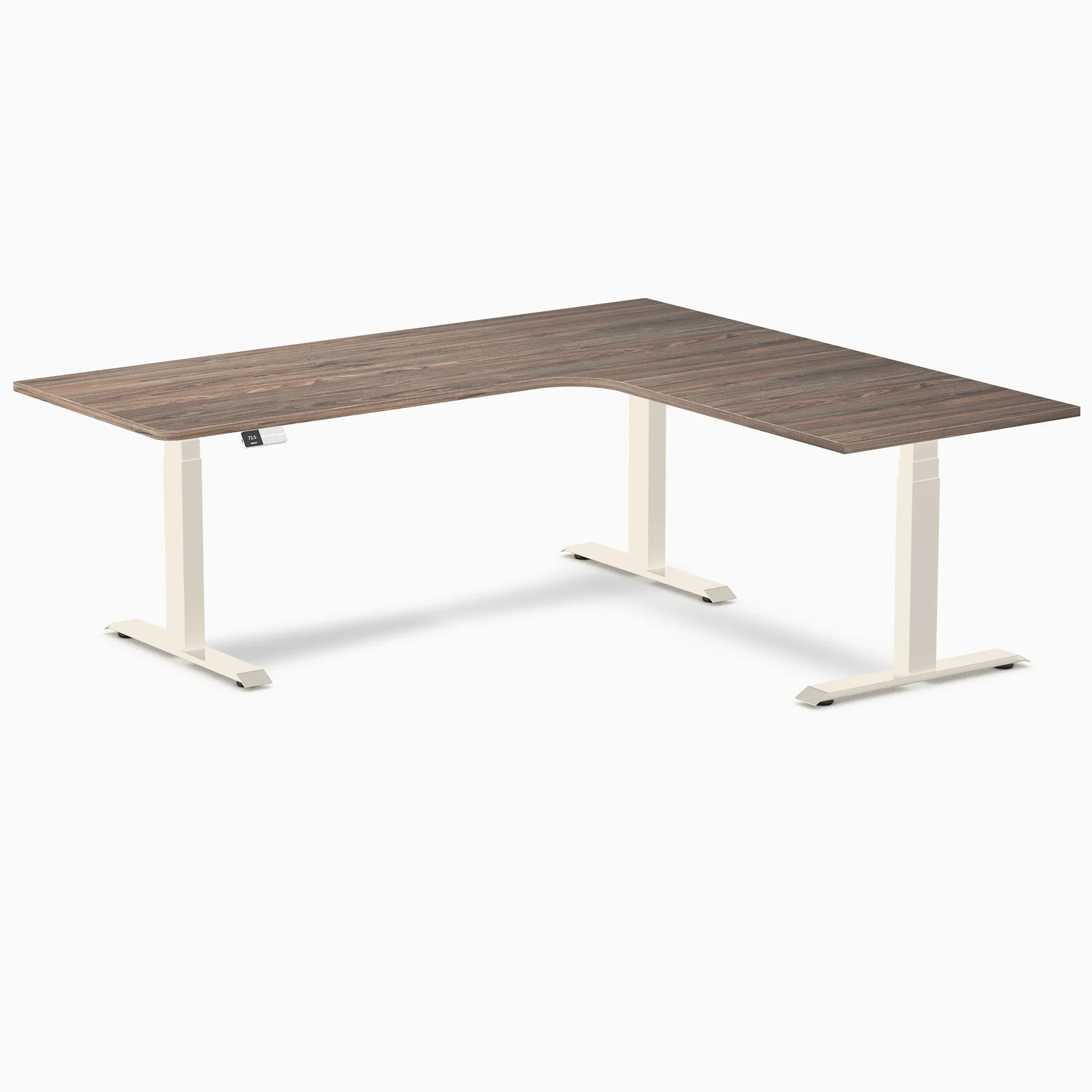 Desky L-Shape Melamine Sit Stand Desk - Image 183