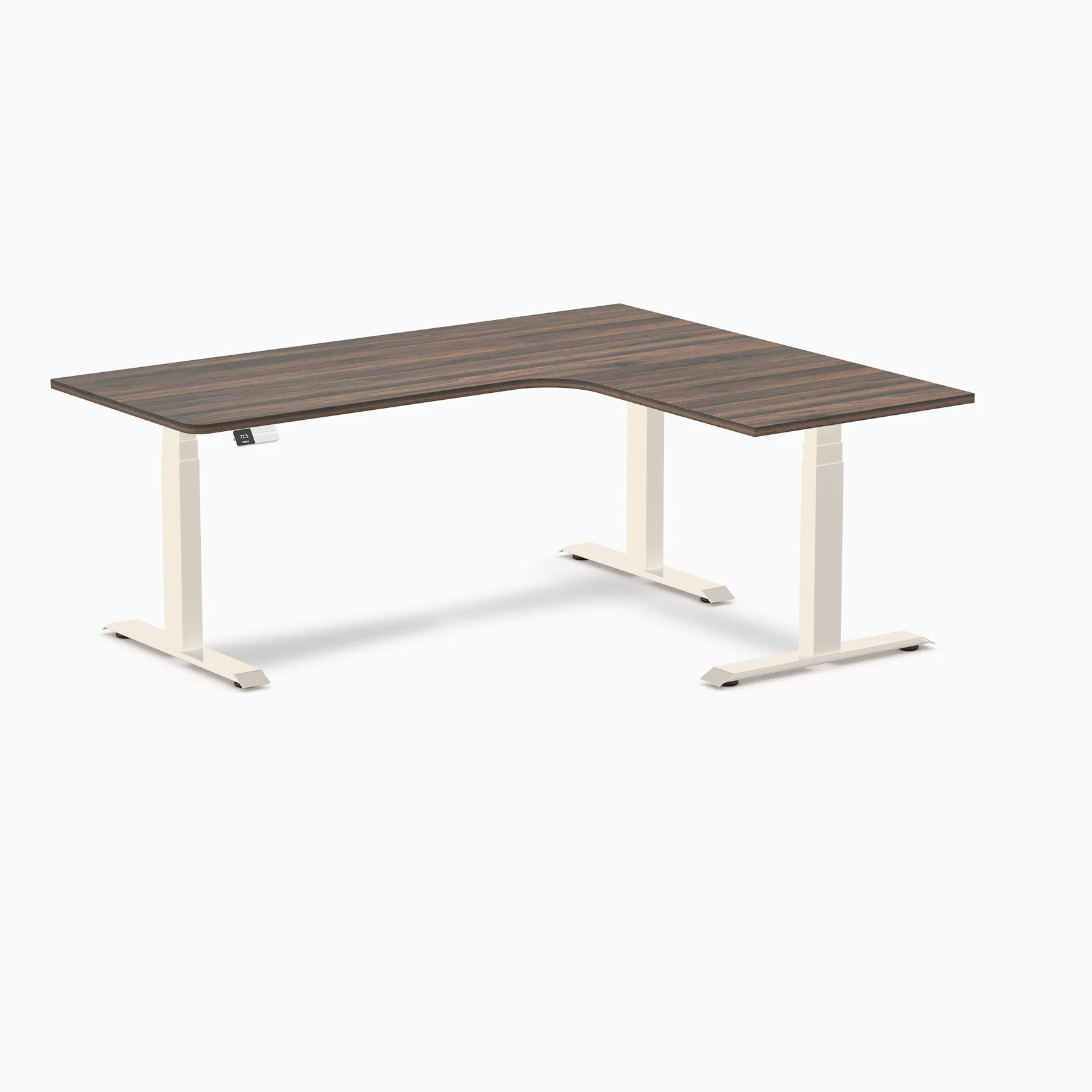 Desky L-Shape Melamine Sit Stand Desk - Image 187