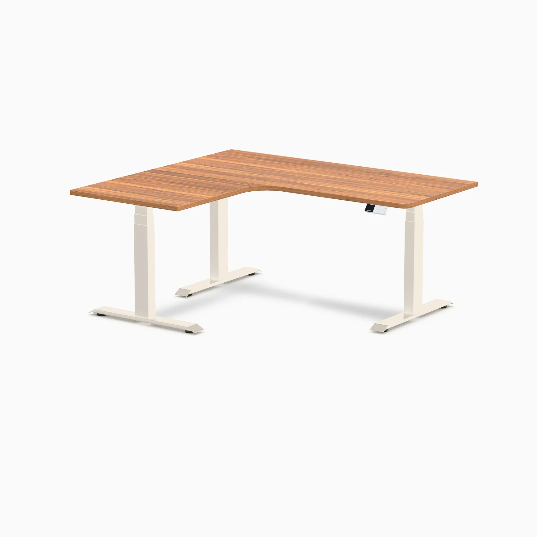 Desky L-Shape Melamine Sit Stand Desk - Image 196