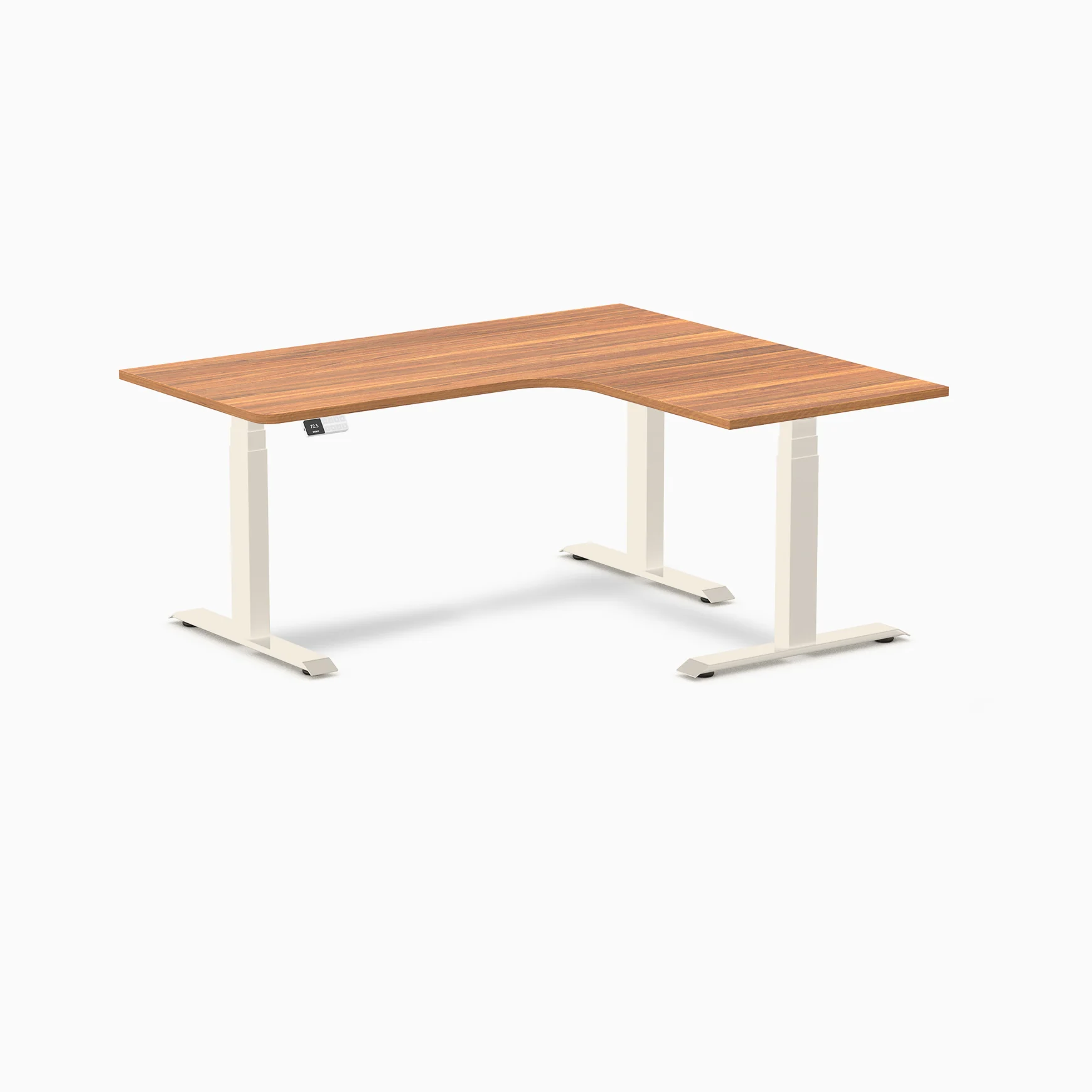 Desky L-Shape Melamine Sit Stand Desk - Image 197
