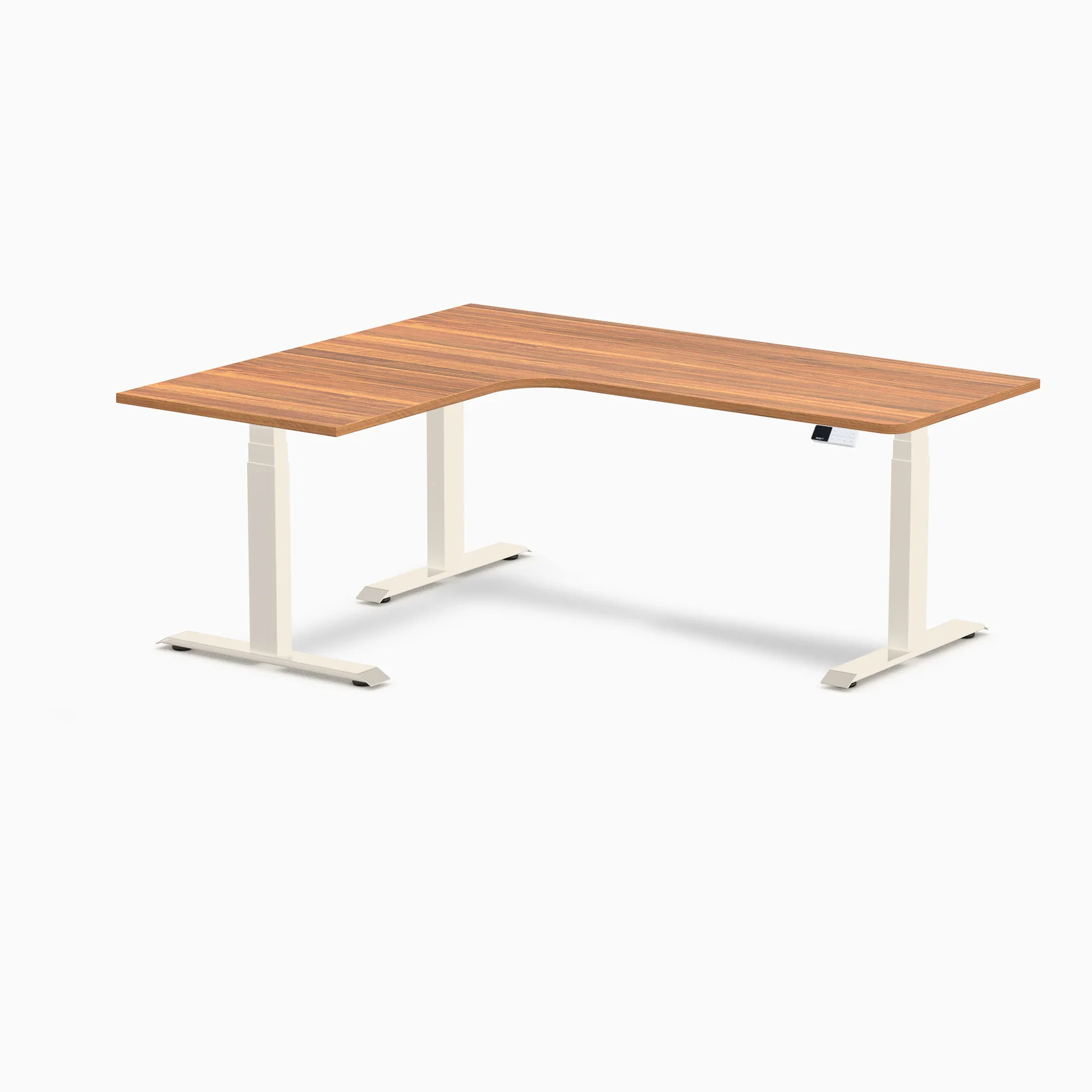 Desky L-Shape Melamine Sit Stand Desk - Image 198
