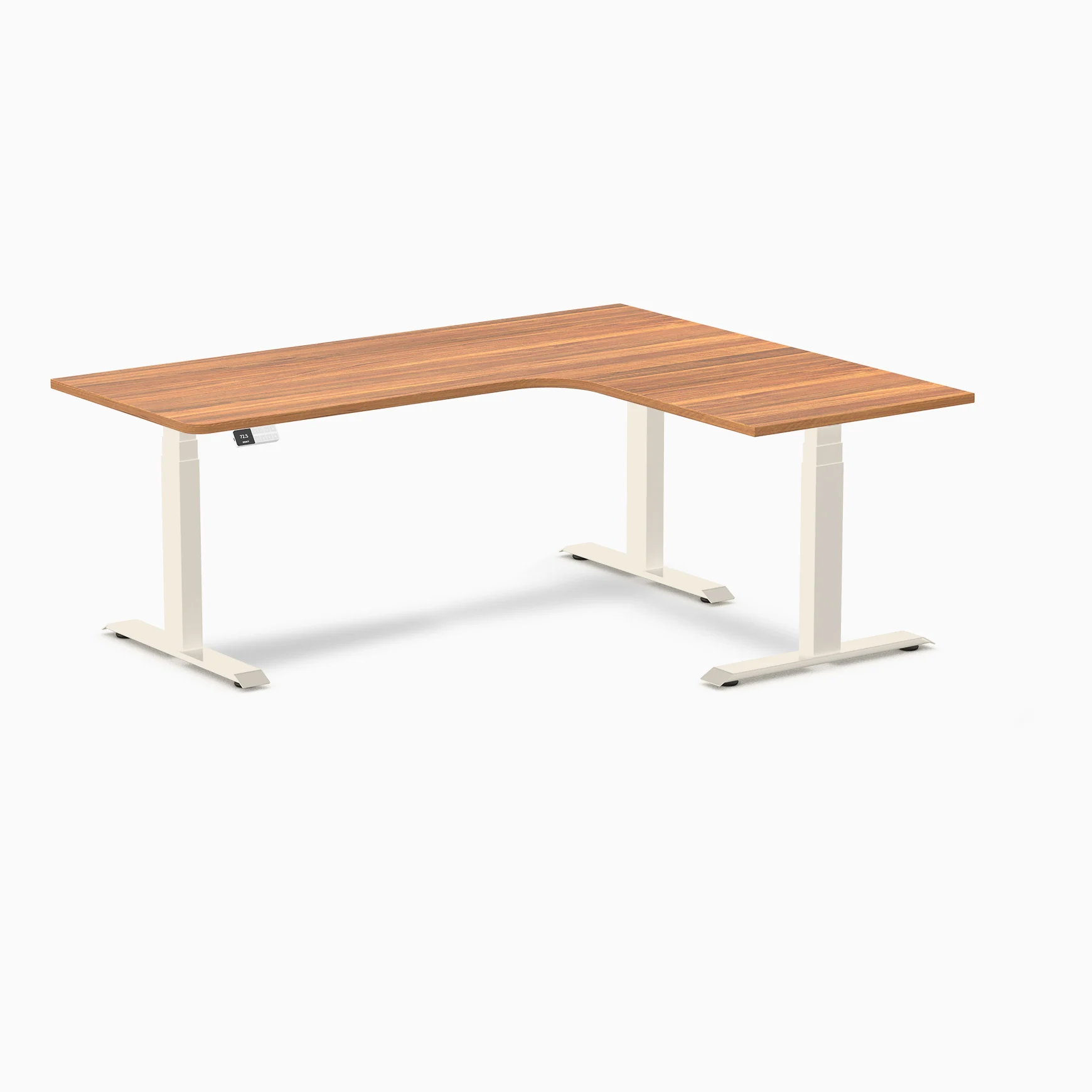 Desky L-Shape Melamine Sit Stand Desk - Image 199