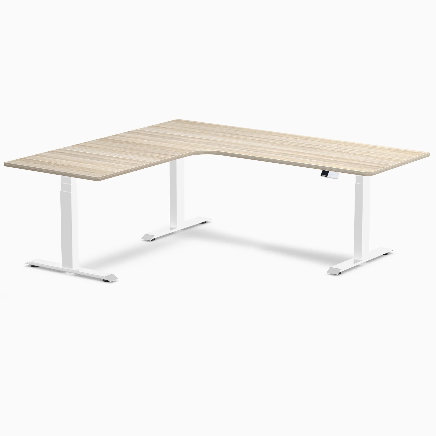Desky L-Shape Melamine Sit Stand Desk - Image 231
