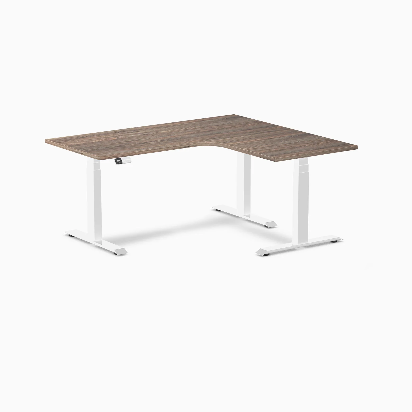 Desky L-Shape Melamine Sit Stand Desk - Image 53