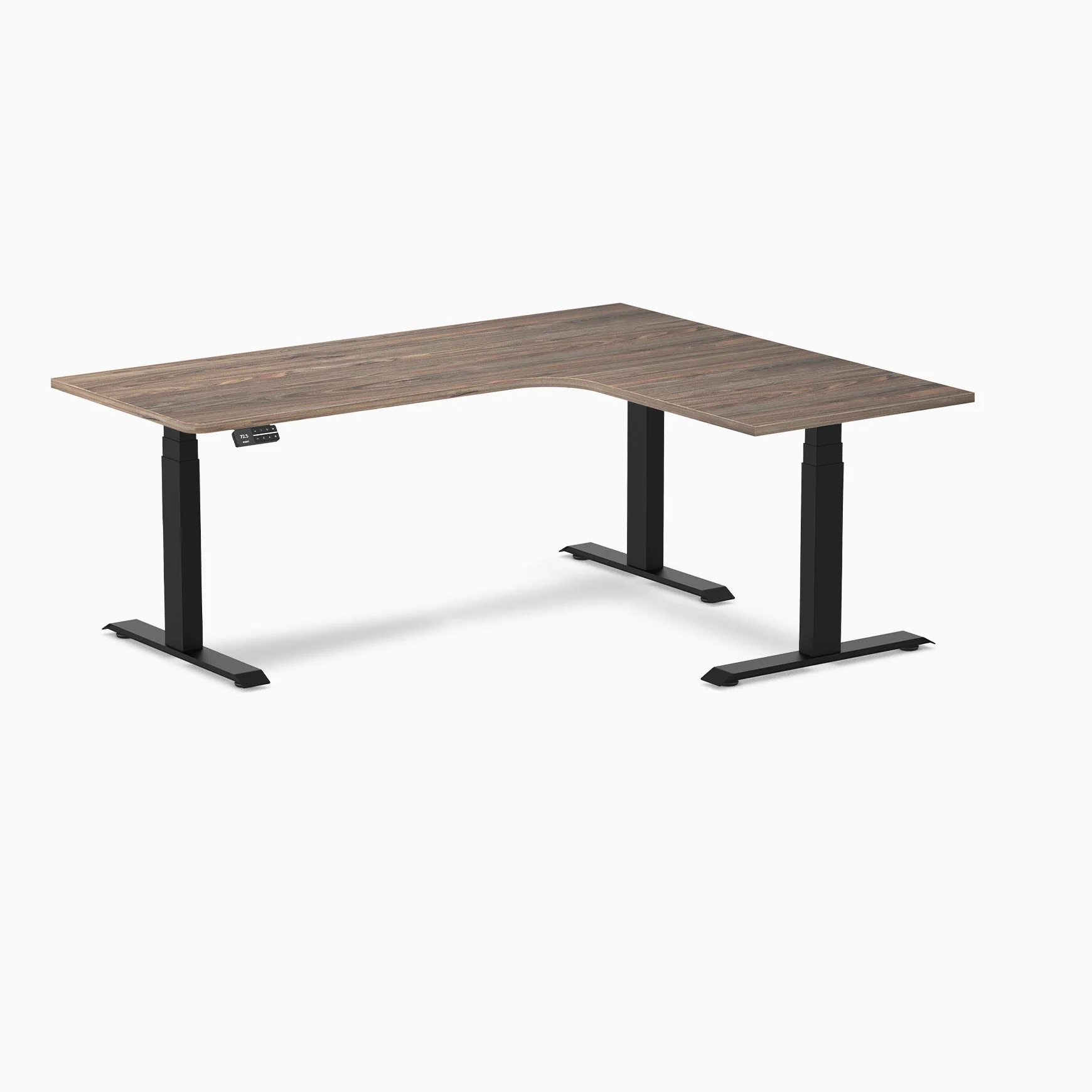 Desky L-Shape Melamine Sit Stand Desk - Image 54