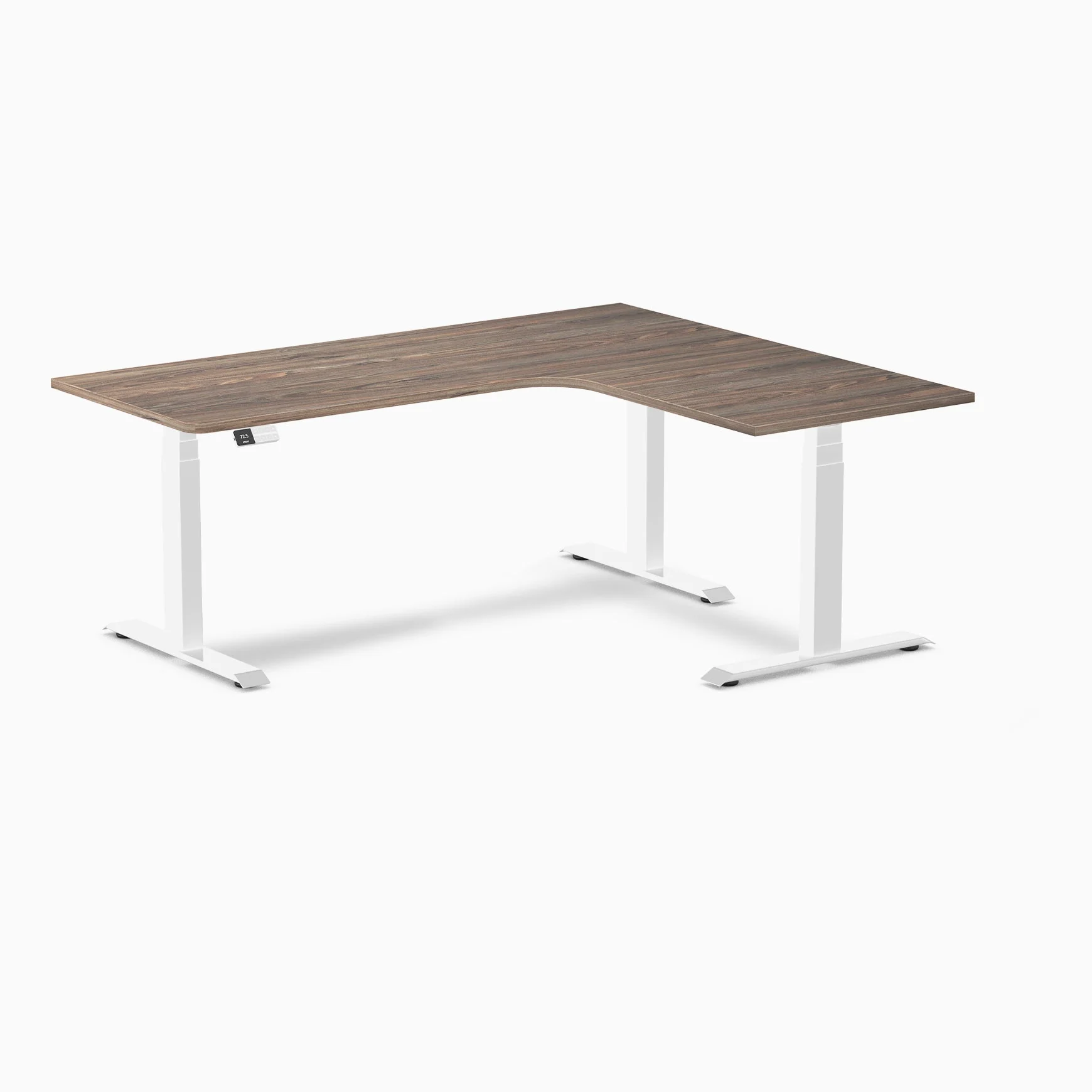 Desky L-Shape Melamine Sit Stand Desk - Image 55