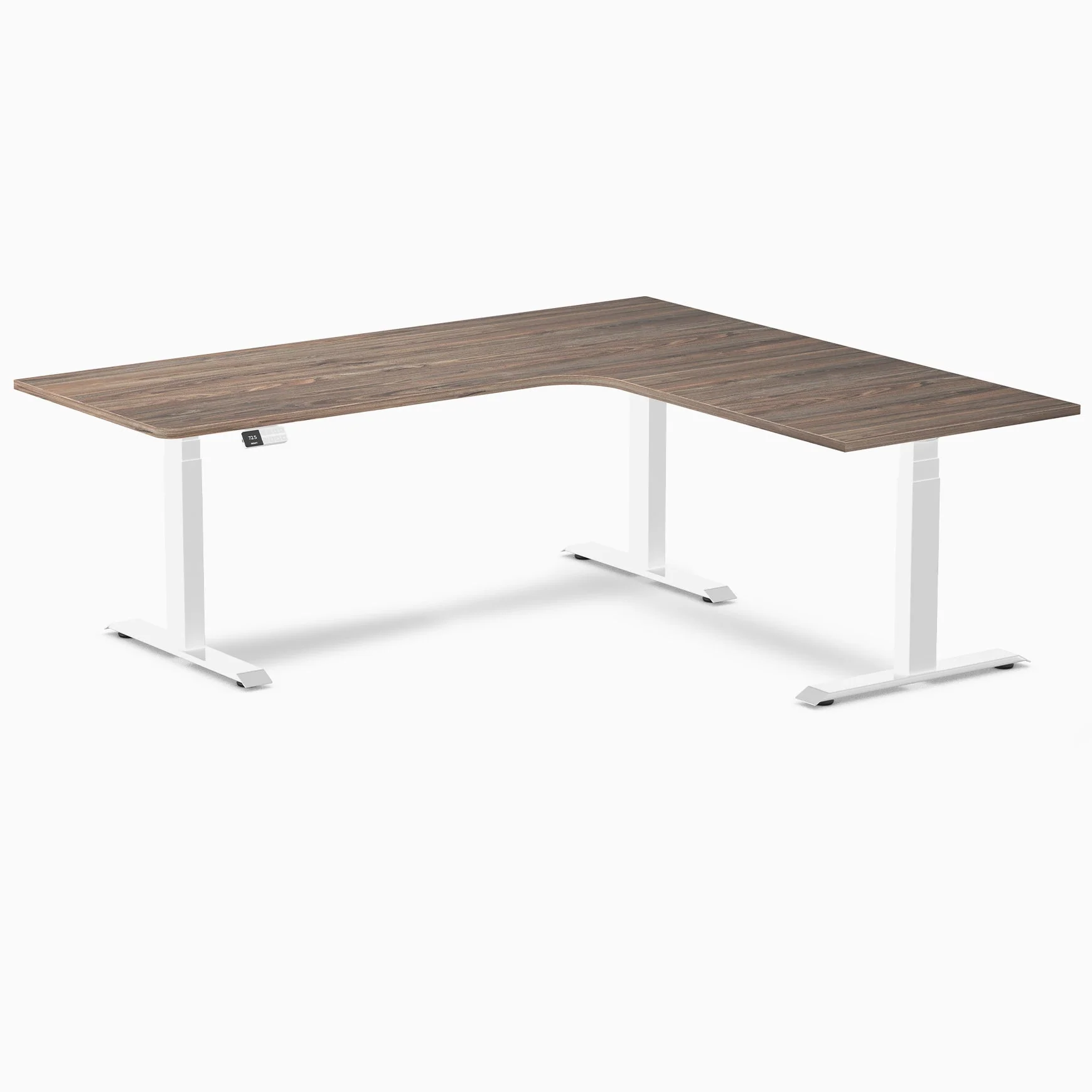 Desky L-Shape Melamine Sit Stand Desk - Image 57