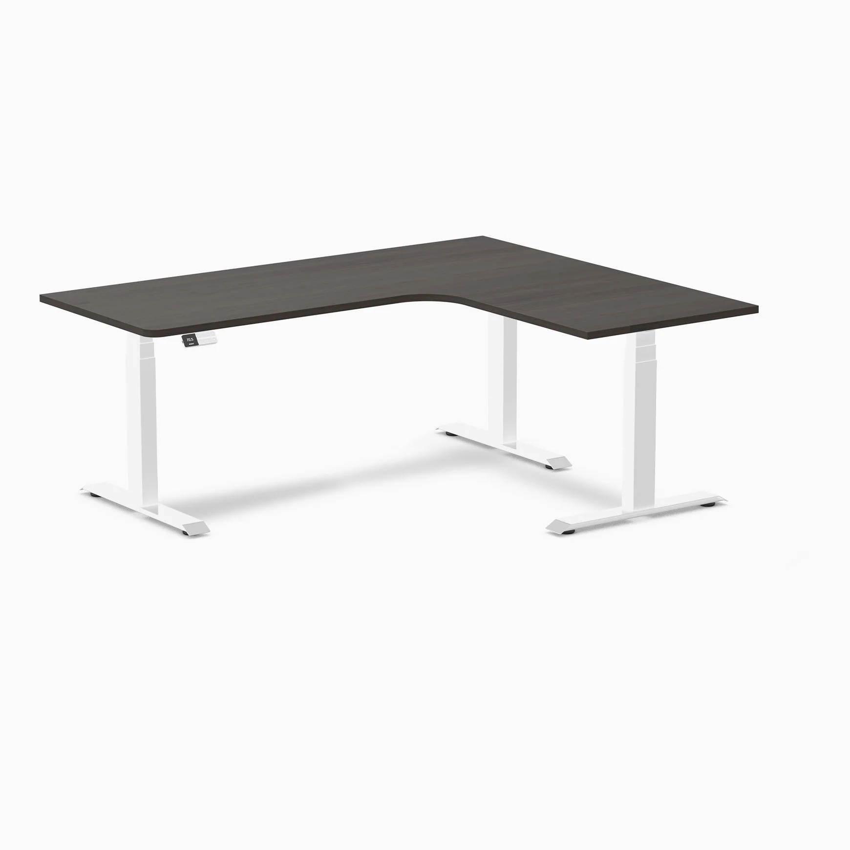Desky L-Shape Melamine Sit Stand Desk - Image 61