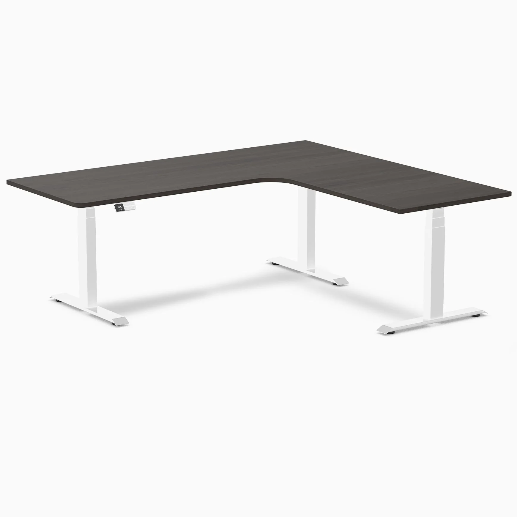 Desky L-Shape Melamine Sit Stand Desk - Image 63