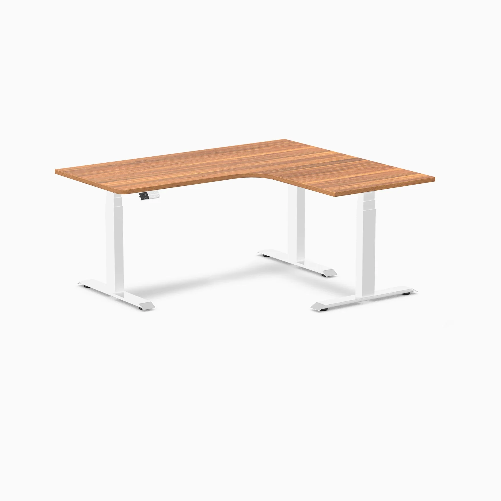 Desky L-Shape Melamine Sit Stand Desk - Image 65