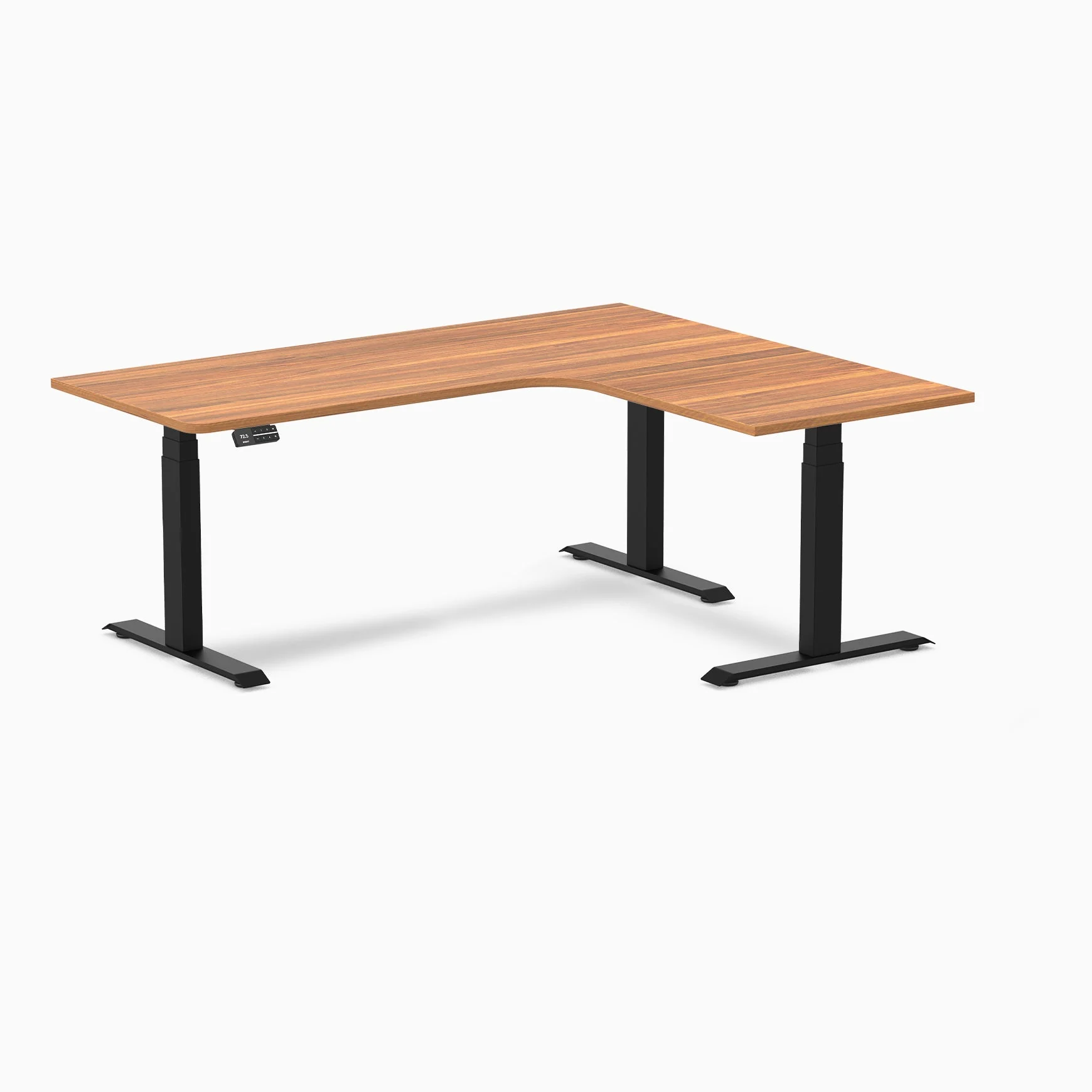Desky L-Shape Melamine Sit Stand Desk - Image 66