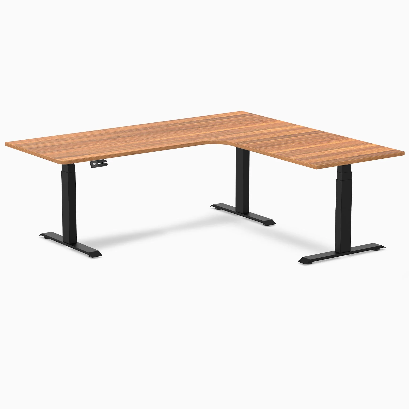 Desky L-Shape Melamine Sit Stand Desk - Image 68