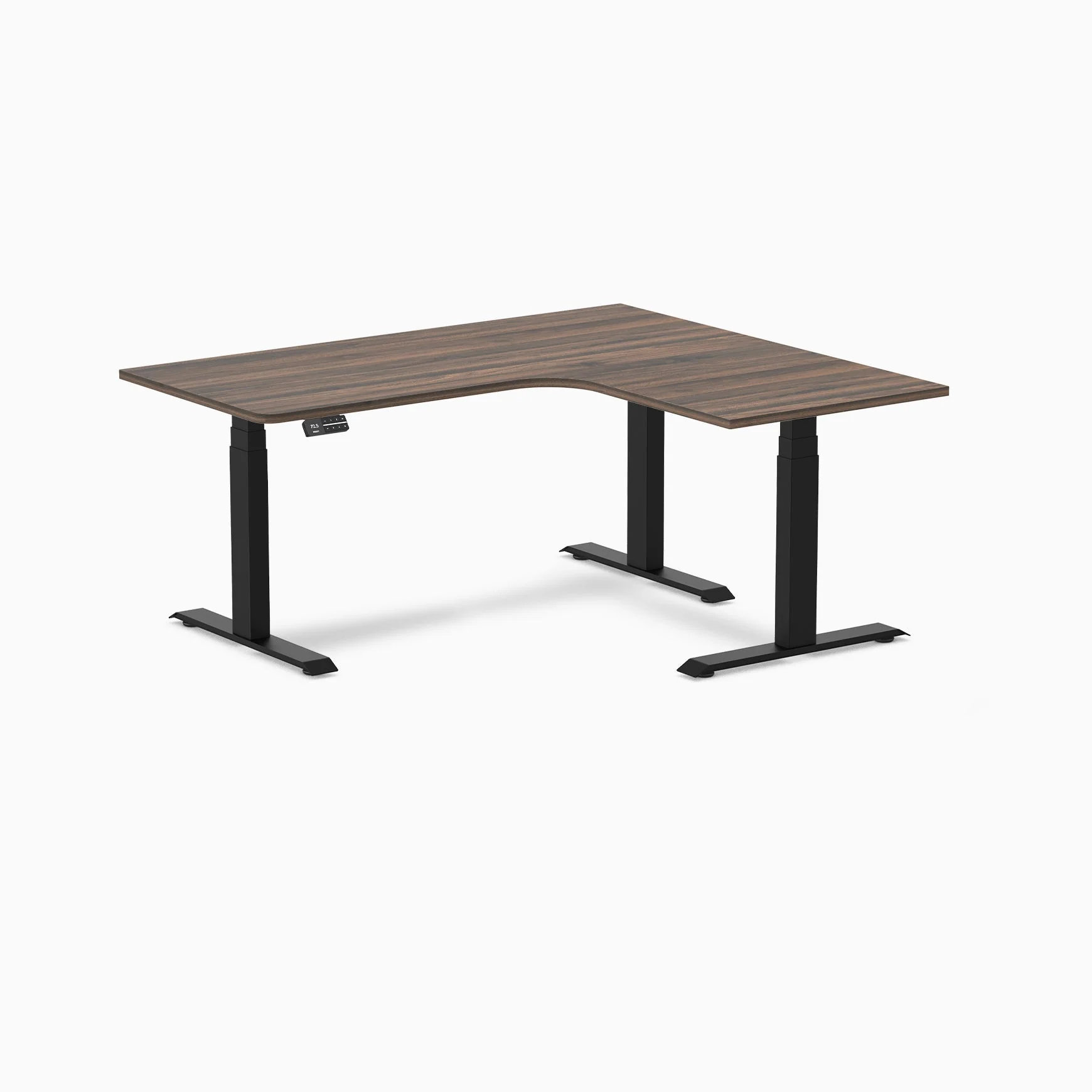 Desky L-Shape Melamine Sit Stand Desk - Image 70
