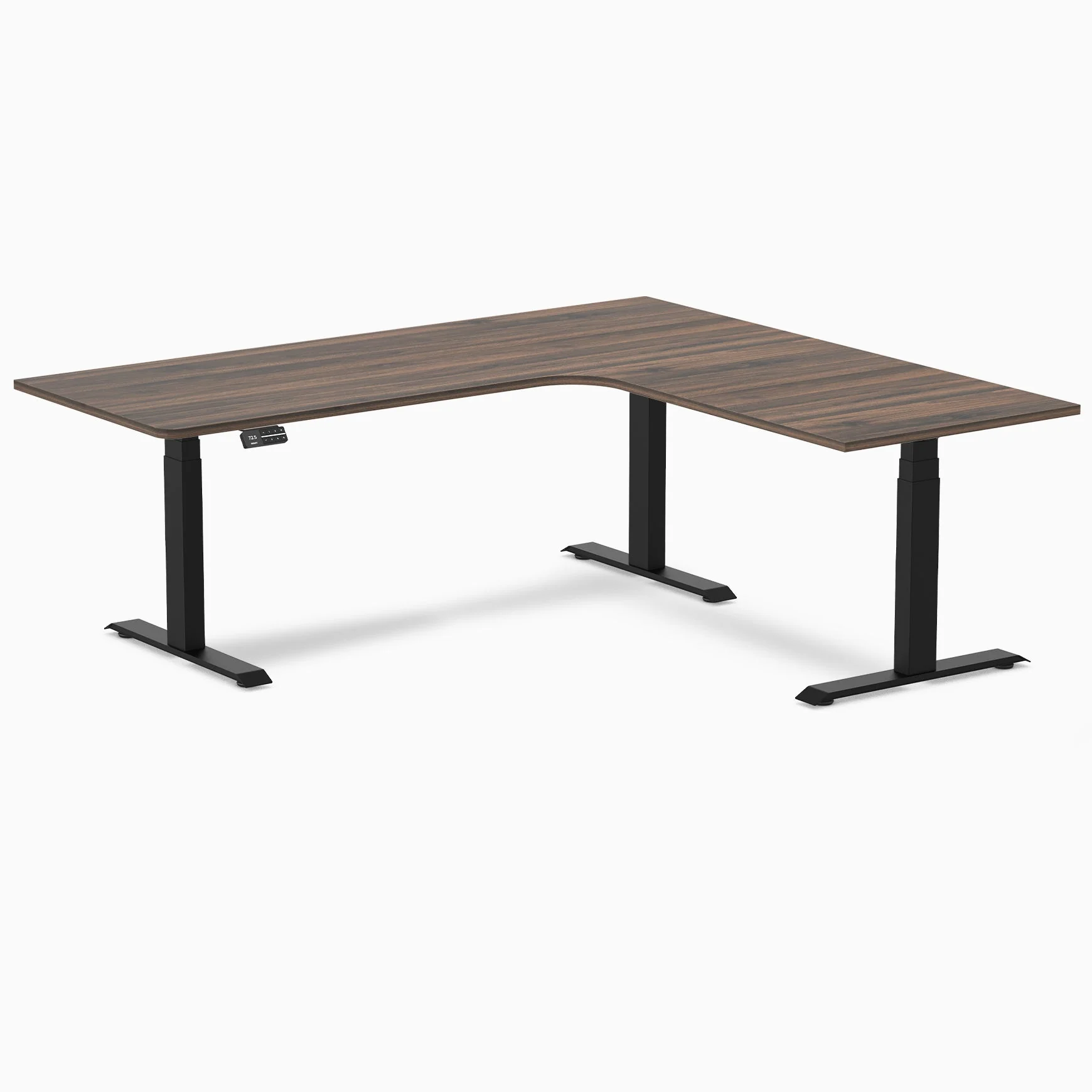 Desky L-Shape Melamine Sit Stand Desk - Image 74