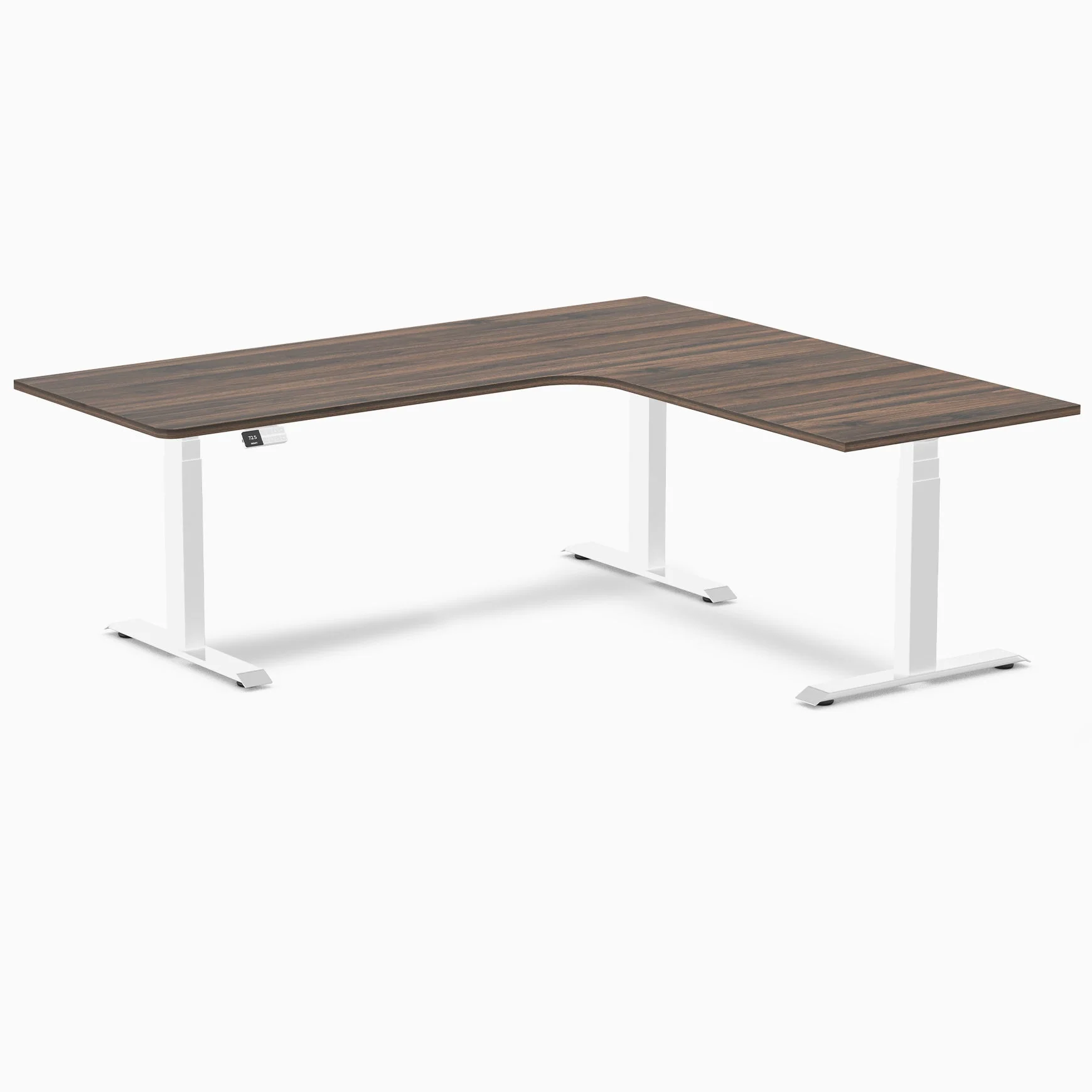 Desky L-Shape Melamine Sit Stand Desk - Image 75