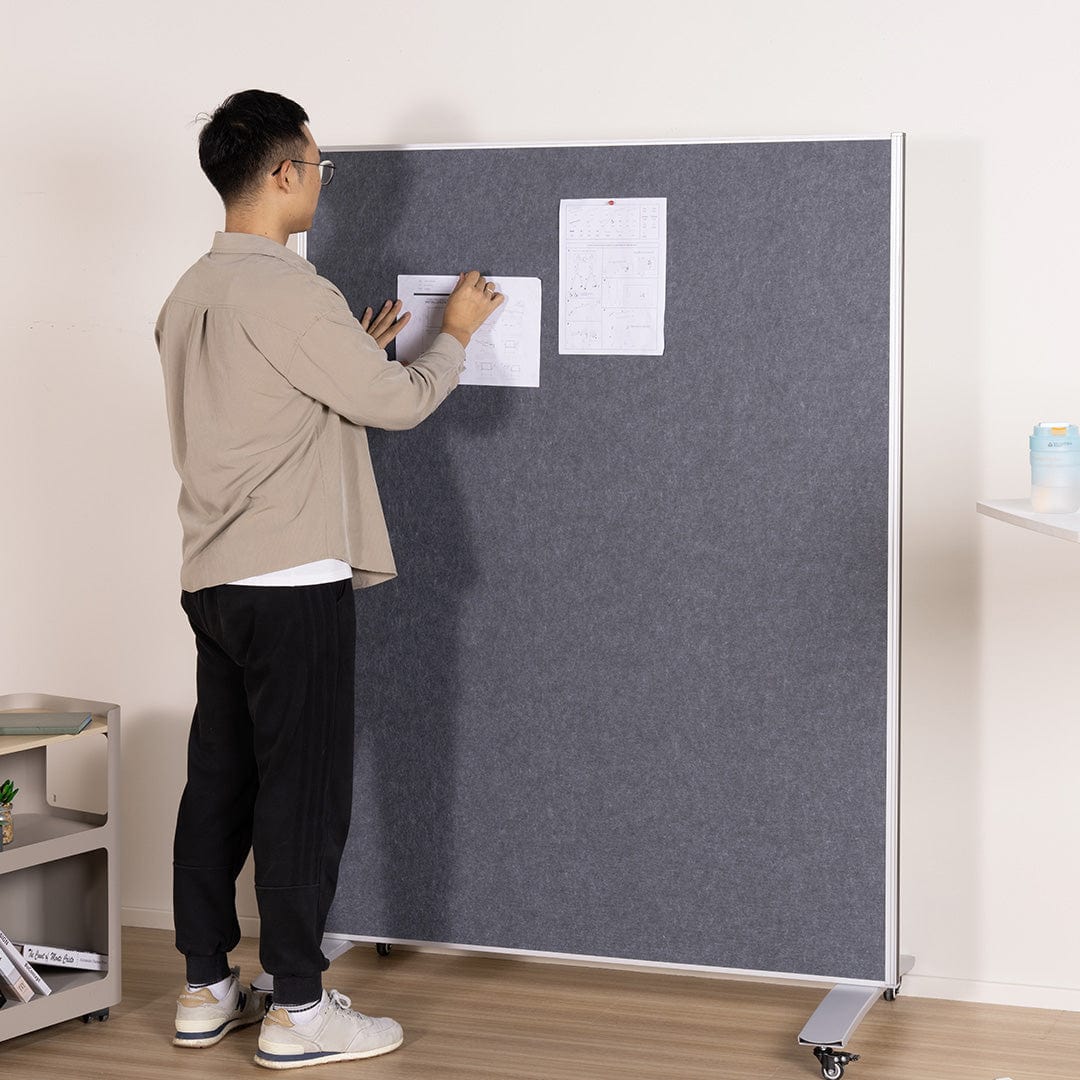 Desky Mobile Whiteboard + Pinboard Combo - Image 4